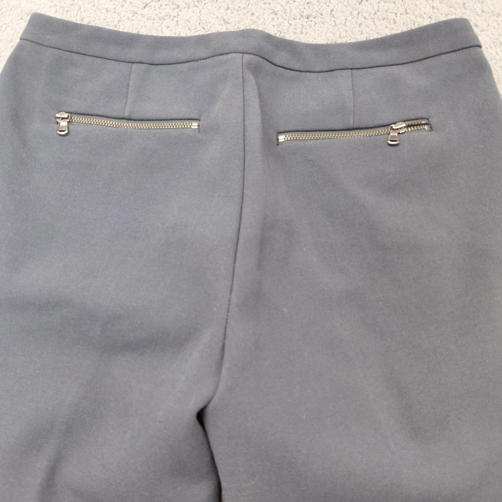 J.Crew VINTAGE J.Crew Pants Women’s Size 4 Gray Side Zip Ankle Dress Slacks Zipper Pockets... Size 27" / US 4 / IT 40 - 6 Thumbnail
