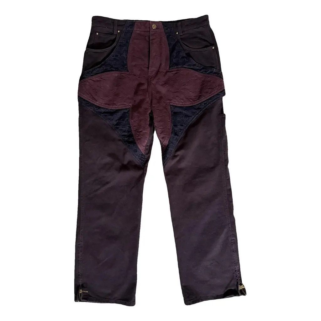 Louis Vuitton Louis Vuitton Monogram Flower Denim Pants Size US 38 / EU 54 - 1 Thumbnail
