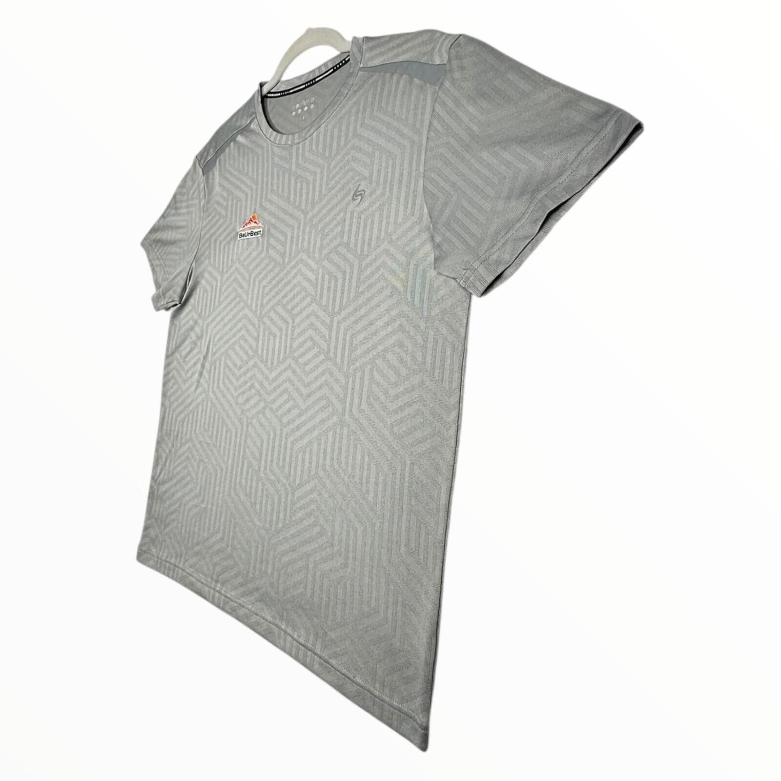 Other Soulux T-Shirt Men's UK Size M Grey Geometric Pattern Size US M / EU 48-50 / 2 - 4 Thumbnail
