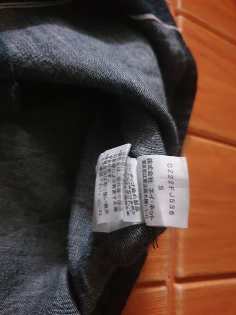Issey Miyake 💥CABANE de ZUCCa Issey Miyake Salvedge longsleeve shirt Size US M / EU 48-50 / 2 - 4 Thumbnail