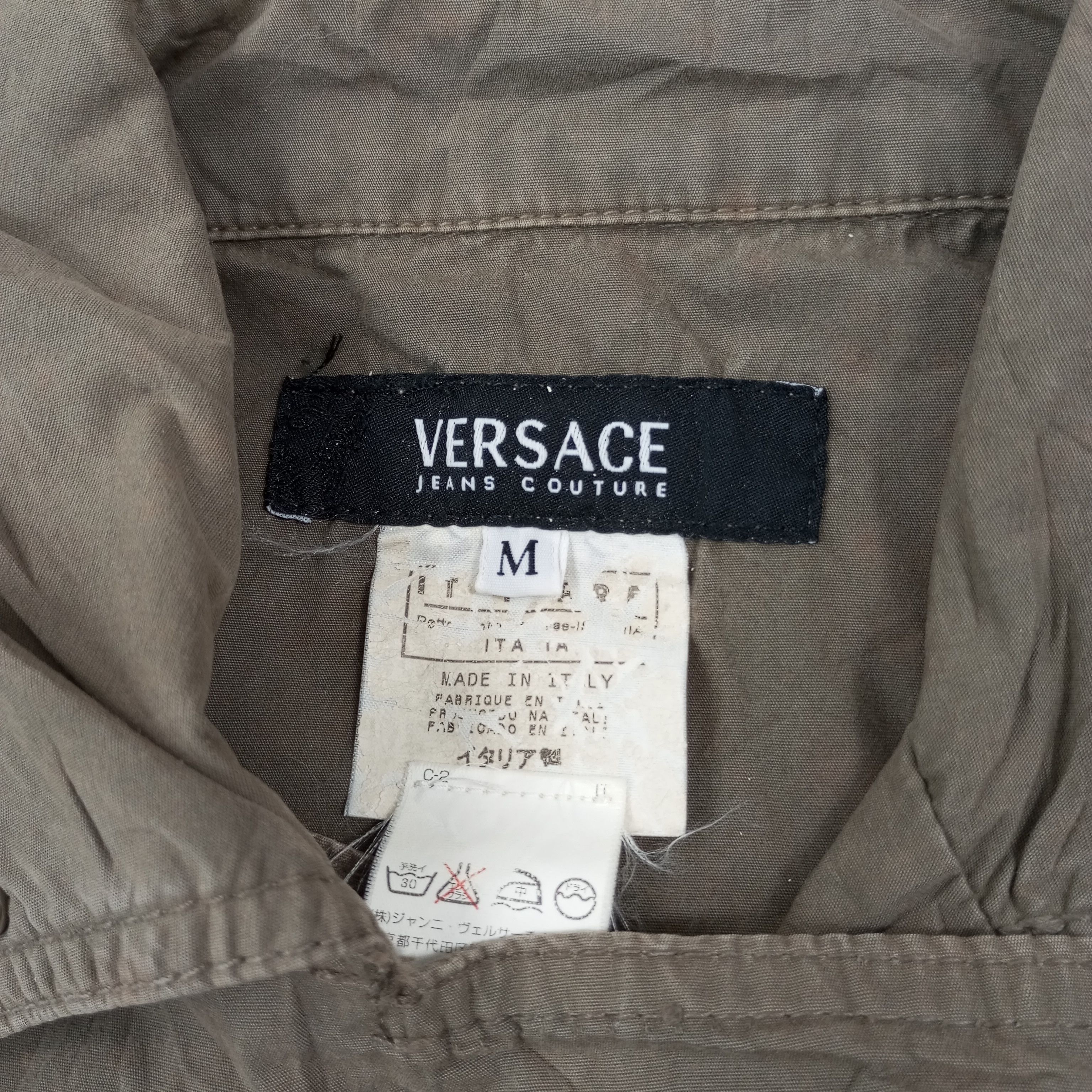Versace Jeans Couture × Vintage Versace Jeans Couture Fashion Brand Jacket c221n2 Size XS / US 0-2 / IT 36-38 - 4 Thumbnail