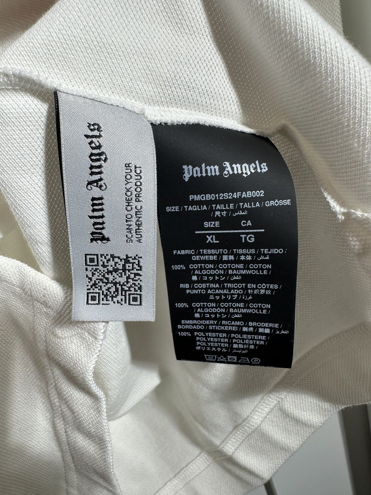 Palm Angels Palm Angels Logo polo Size US XL / EU 56 / 4 - 4 Thumbnail