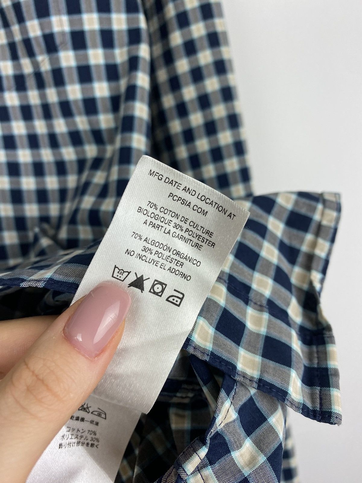 Patagonia Patagonia Organic Cotton men’s long sleeve checked shirt Size US S / EU 44-46 / 1 - 14 Thumbnail