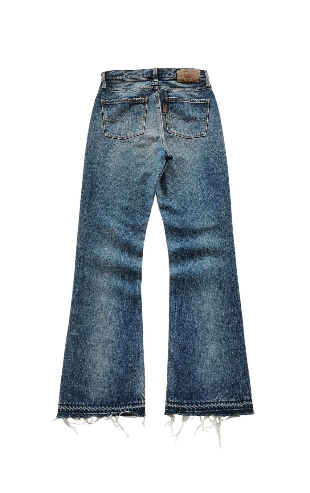 Takahiromiyashita The Soloist. Ungrid Flare Distressed Jeans Size US 27 - 7 Thumbnail