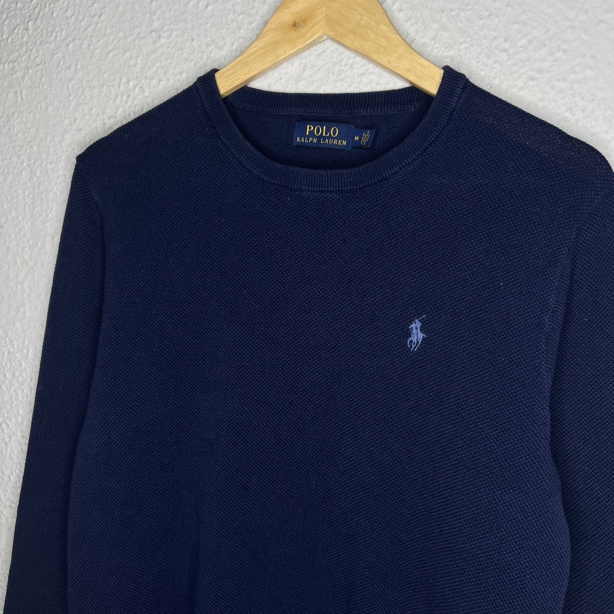 Polo Ralph Lauren Polo Ralph Lauren Knitwear Jumper Sweater Navy Logo Pony Size US M / EU 48-50 / 2 - 4 Thumbnail
