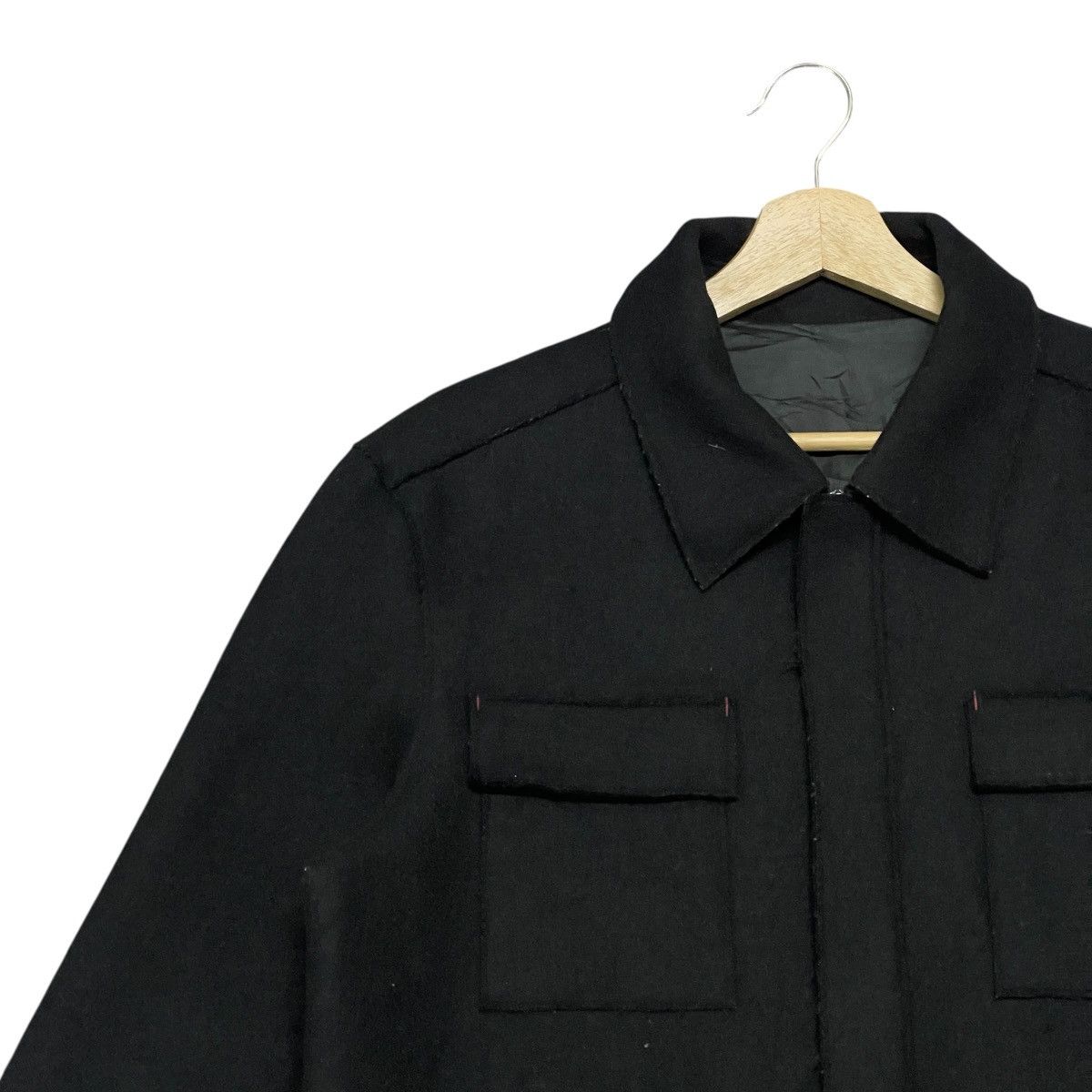 PPFM ‼️RARE‼️ Vintage PPFM Military Wool Utility Hidden Zip Jacket Size US L / EU 52-54 / 3 - 5 Thumbnail
