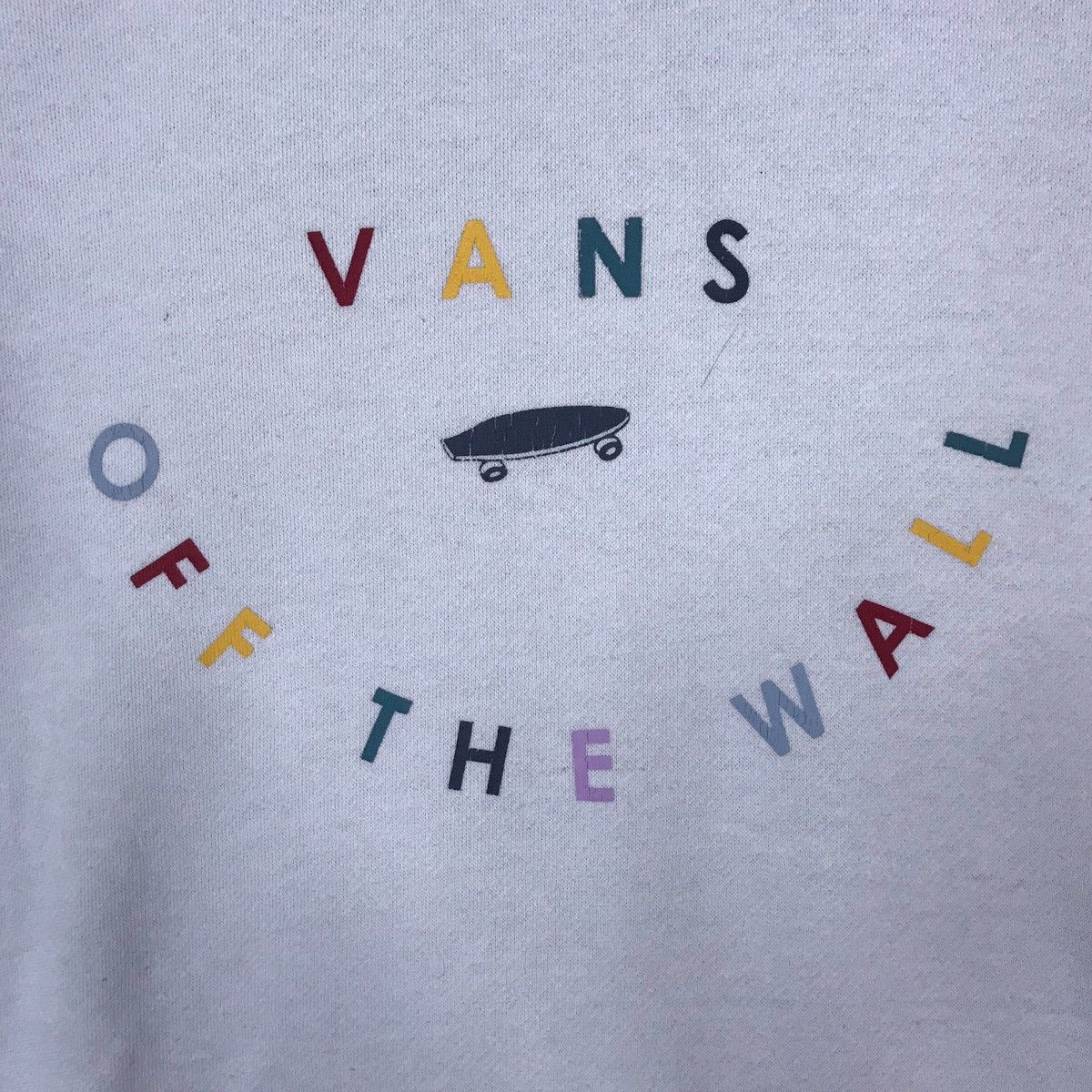 Vans Vintage Vans Off The Wall Pullover Jumper Sweatshirt Size US M / EU 48-50 / 2 - 3 Thumbnail