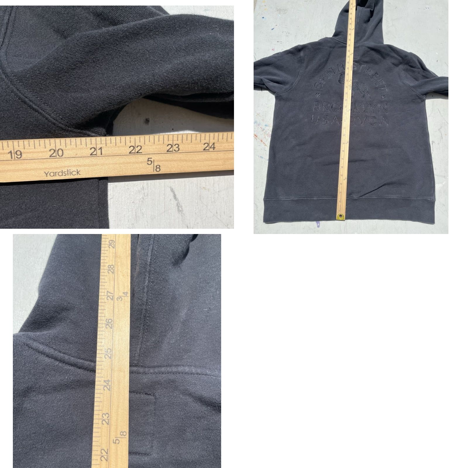 RVCA RVCA x Smith Street Hoodie Black Spell-Out Logo S Men’s Pullover Sweatshirt Size US S / EU 44-46 / 1 - 9 Thumbnail