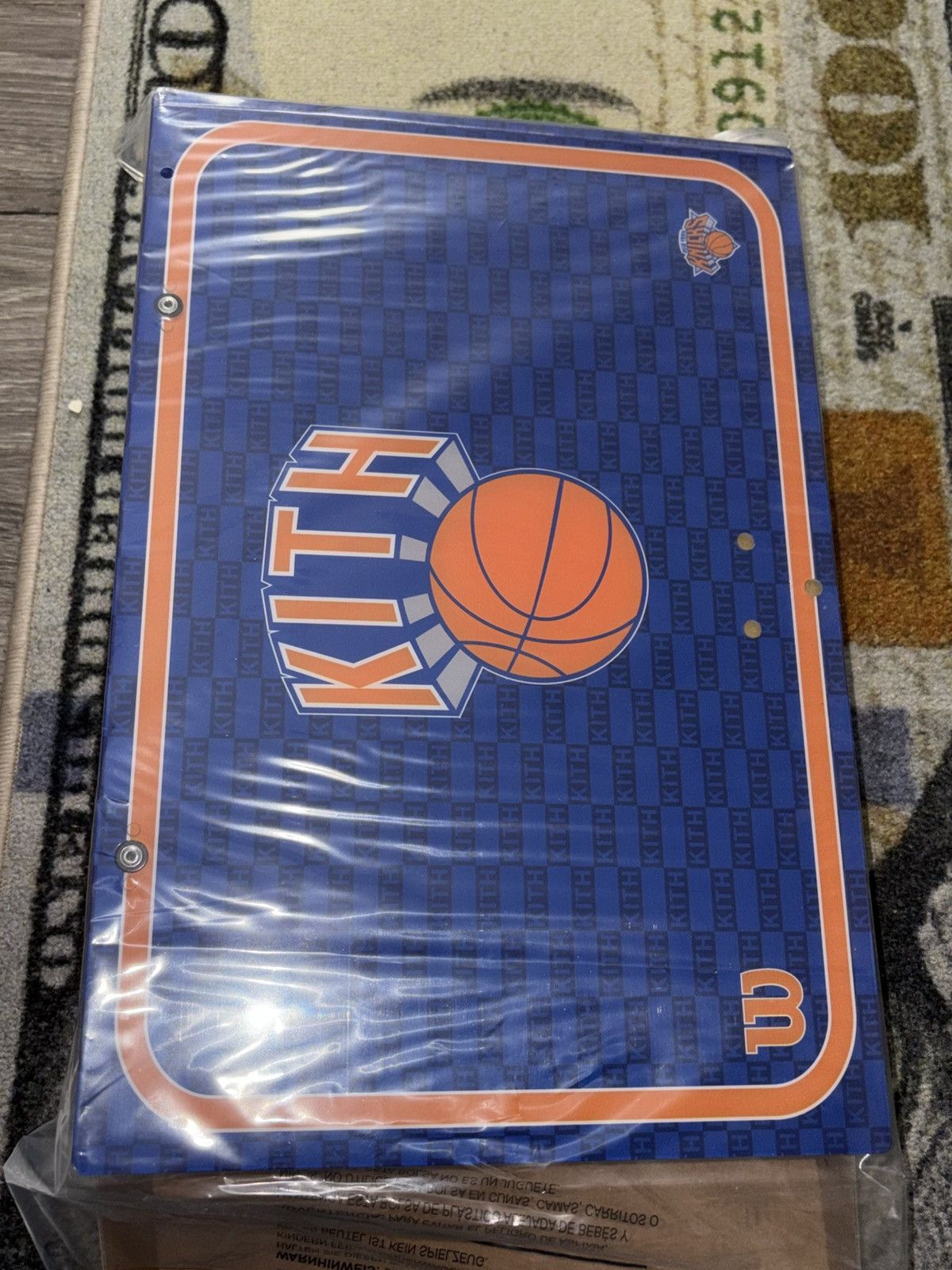 Kith Wilson NBA New York Knicks Mini Basketball Hoop