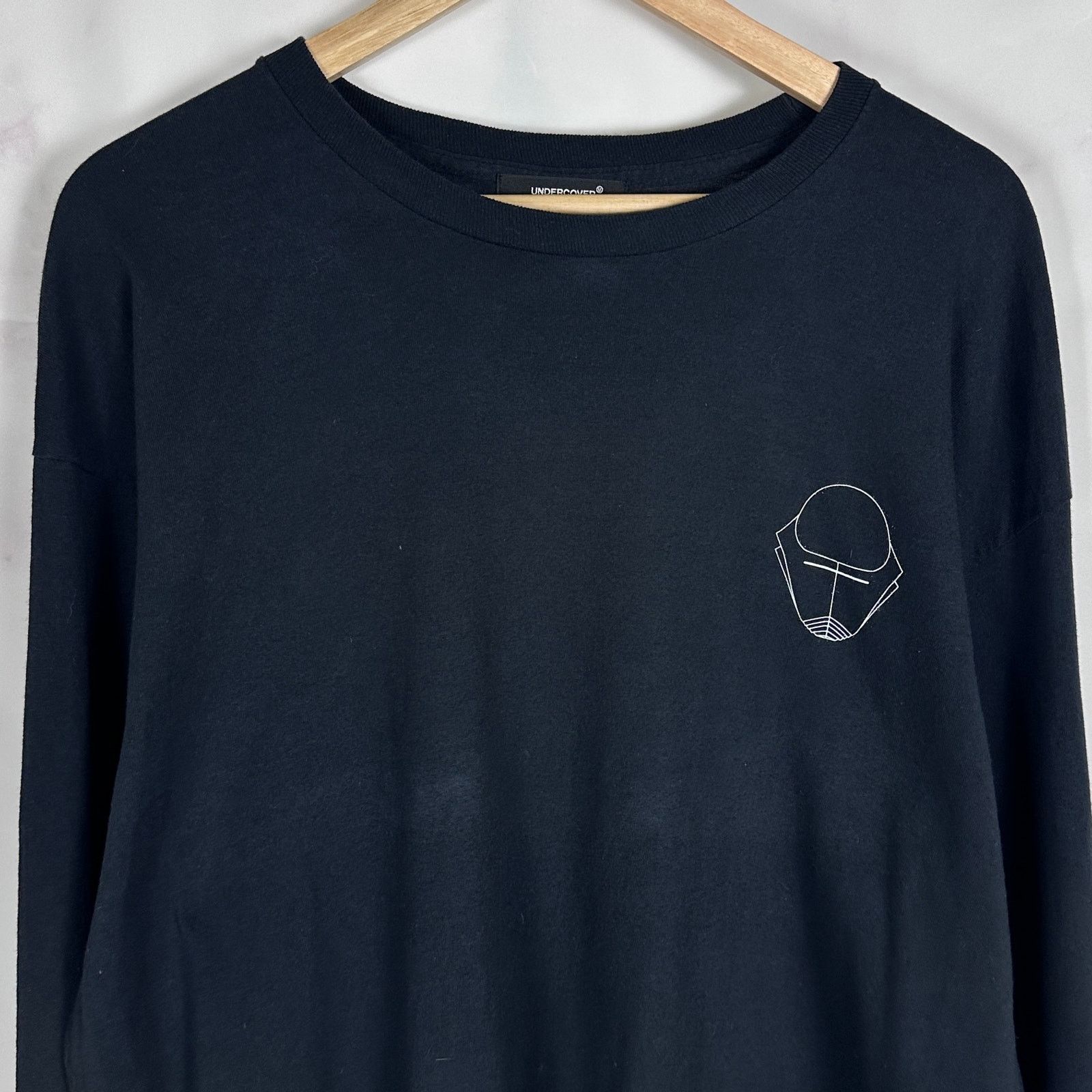 Undercover Underman Records Black Longsleeve Shirt Size US XL / EU 56 / 4 - 8 Thumbnail