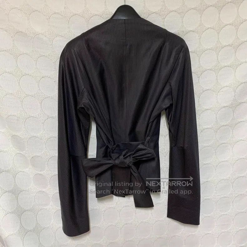 Vivienne Westwood Vivienne Westwood Narrow Striped Blazer Fabric Jacket Card Size S / US 4 / IT 40 - 3 Thumbnail