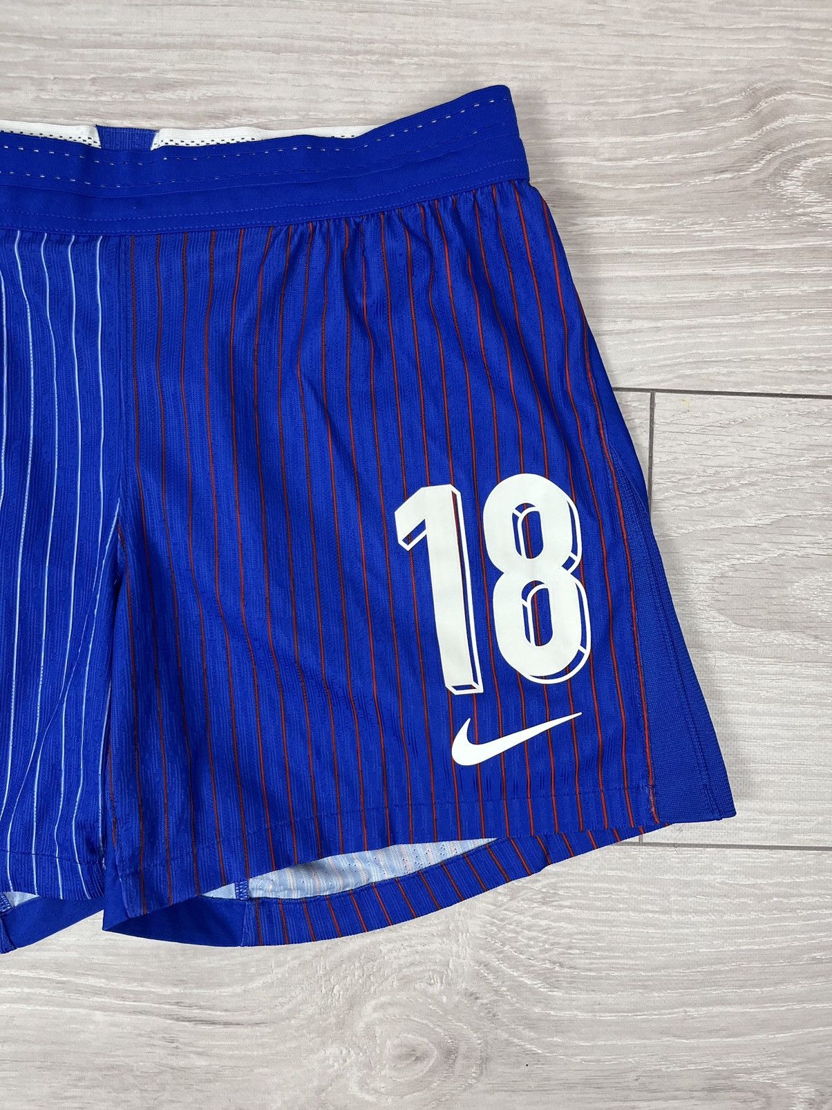 Nike Nike France 2025 #18 Zaire Emery Soccer Player Issue Shorts Size US 32 / EU 48 - 3 Thumbnail