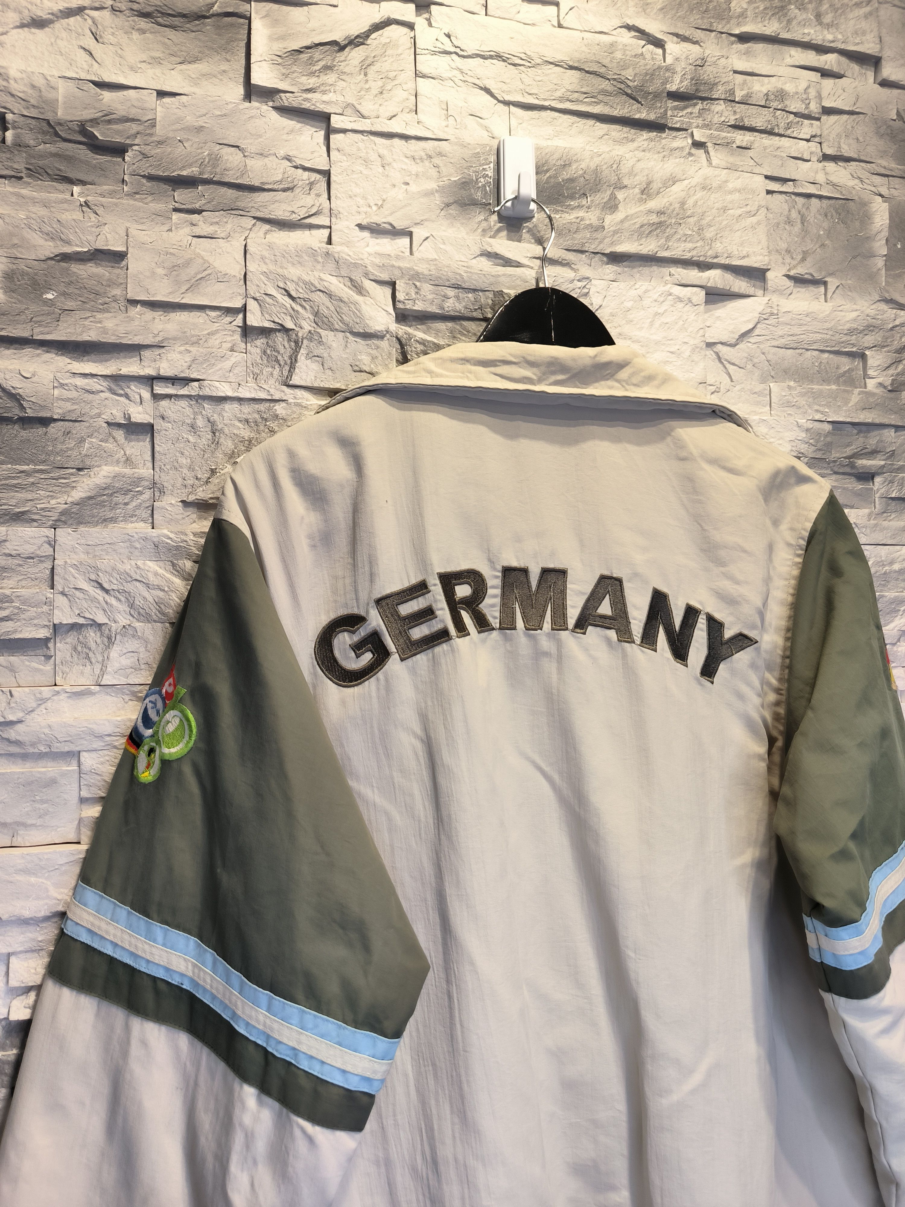 Vintage Speed Force Germany Racing Jacket Champion World Cup Size US S / EU 44-46 / 1 - 4 Thumbnail