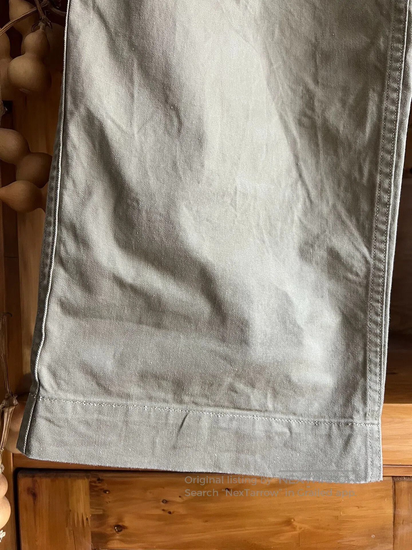 Japanese Brand vintage khaki officer pants by Vontade. Size US 36 / EU 52 - 2 Thumbnail