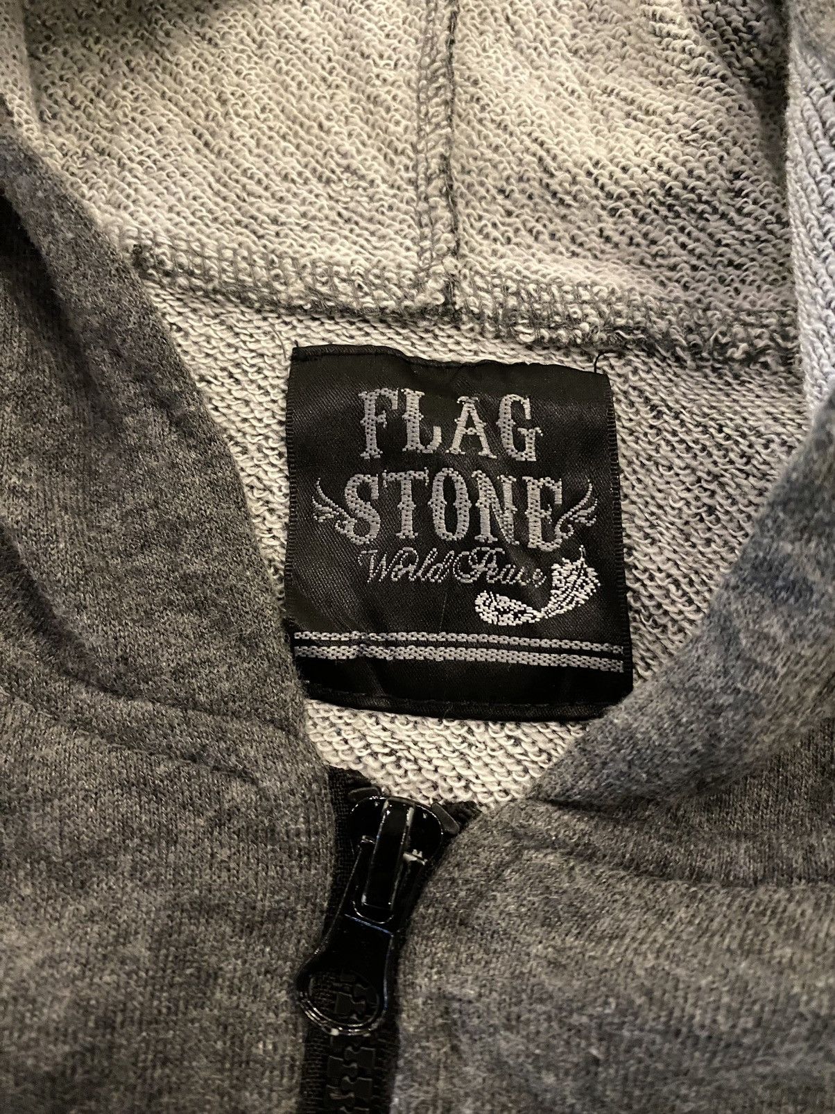 If Six Was Nine × Japanese Brand × Le Grande Bleu (L.G.B.) Flag Stone skull ifsixwasnine zip hoodie Size US S / EU 44-46 / 1 - 4 Thumbnail