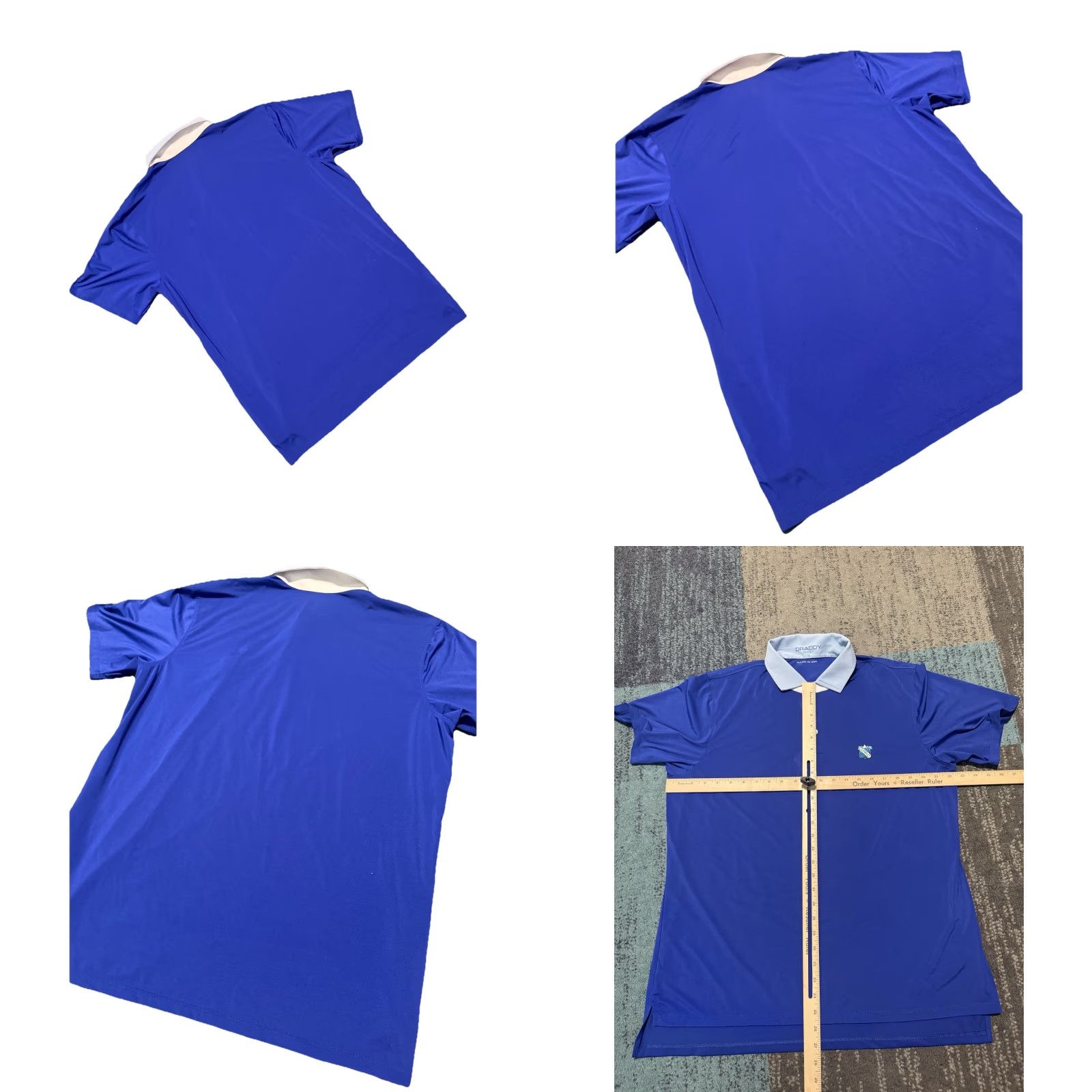 Vintage VINTAGE B Draddy Sports Polo Golf Henley Shirt Men’s Large Emblem Stitch Blue USA Polo Mens Large Blue USA Stitch Emblem Golf Shirt Size US M / EU 48-50 / 2 - 9 Thumbnail
