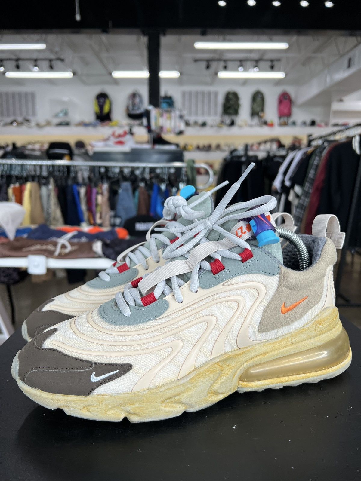 Nike × Travis Scott Nike Air Max 270 Travis Scott Cactus Trails Sz. 8 (2020) Size US 8 / EU 41 - 1 Thumbnail