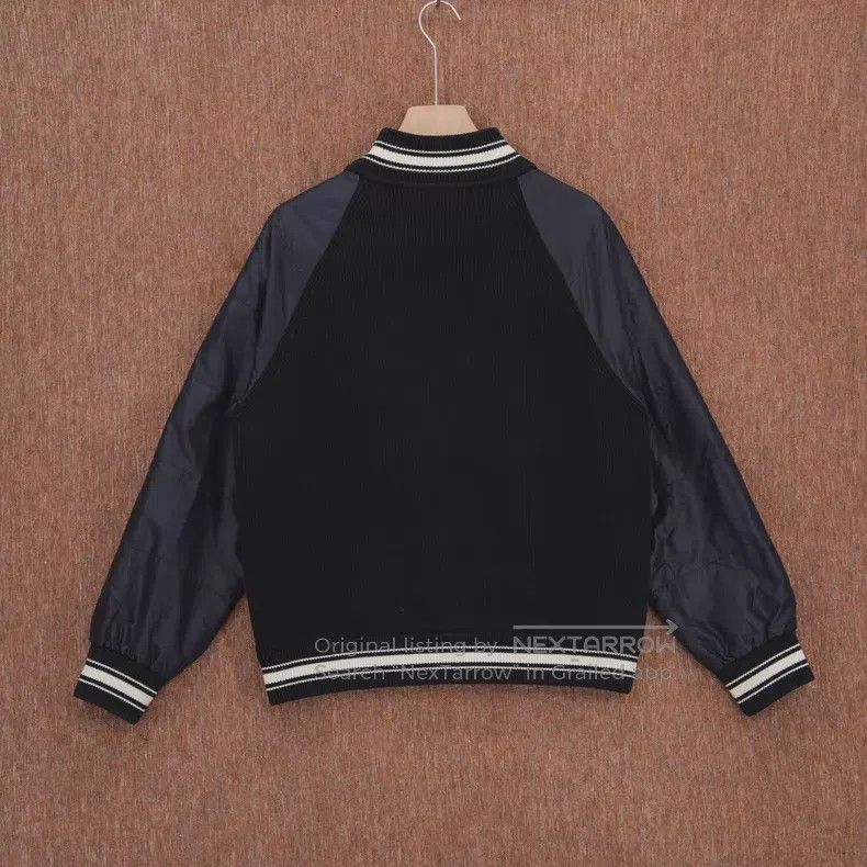 Givenchy Givenchy Letter Stripe Baseball Collar Zippered Long Sleev Size S / US 4 / IT 40 - 2 Thumbnail