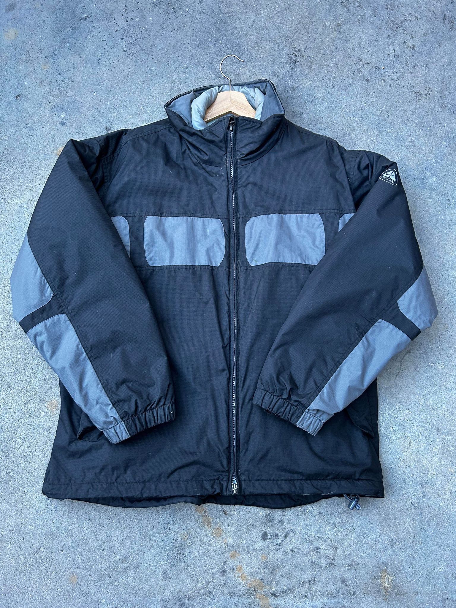 image of Nike Acg 2 In 1 Puffer Parka Jacket Black Xl, Men's