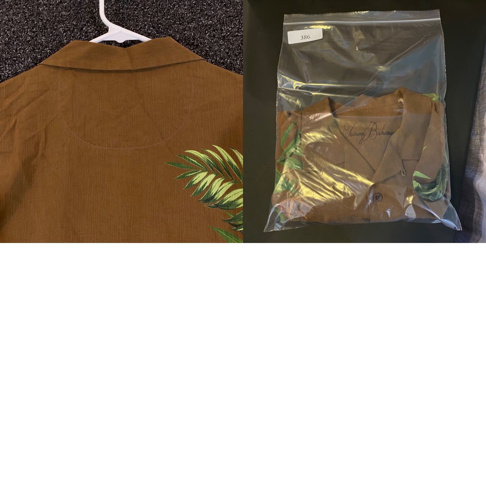 Tommy Bahama Tommy Bahama Shirt Mens Large Brown Green Floral Silk Button Up Outdoors S/S Size US L / EU 52-54 / 3 - 8 Thumbnail