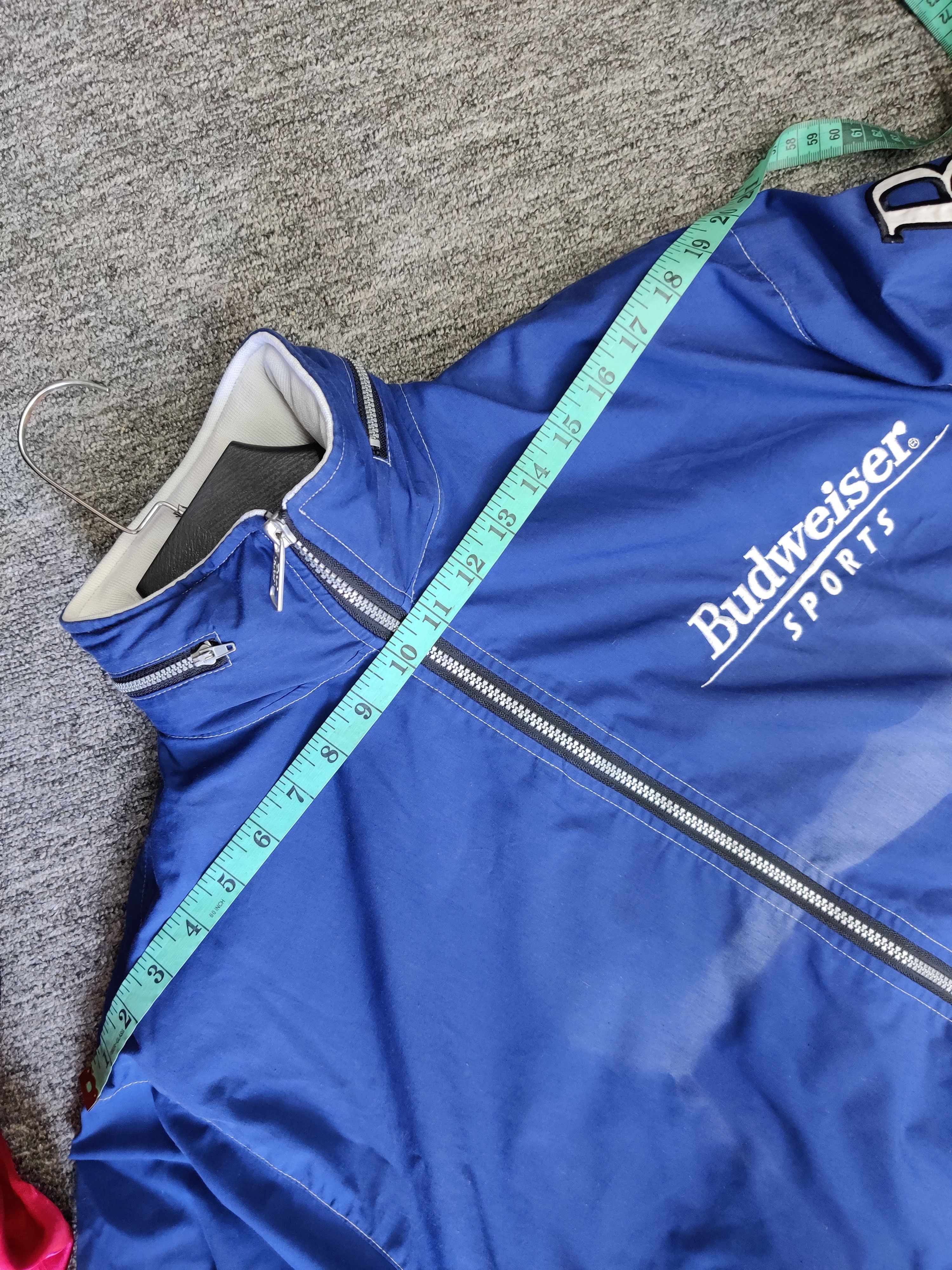 Budweiser Vintage Budweiser Sports Embroidery Spellout Jacket Size US L / EU 52-54 / 3 - 15 Thumbnail