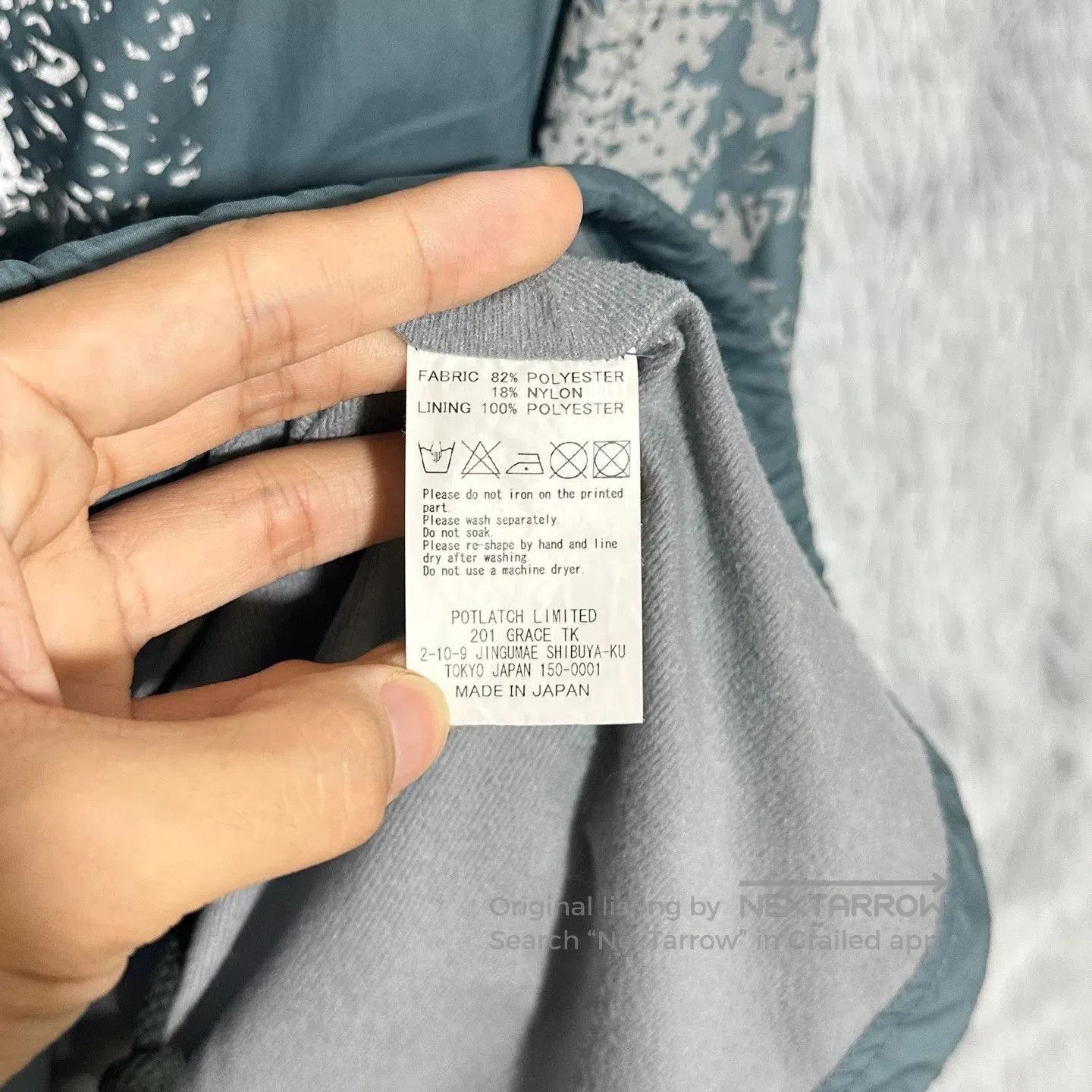 Cav Empt cavempt reflective jacket in blue medium size. Size US M / EU 48-50 / 2 - 5 Thumbnail
