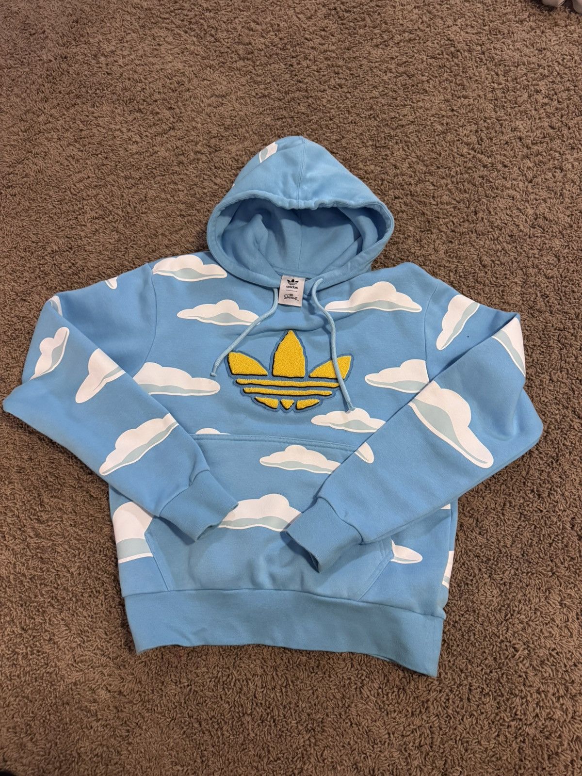 Adidas ADIDAS X SIMPSONS CLOUDS ALL OVER HOODIE Size US S / EU 44-46 / 1 - 1 Thumbnail