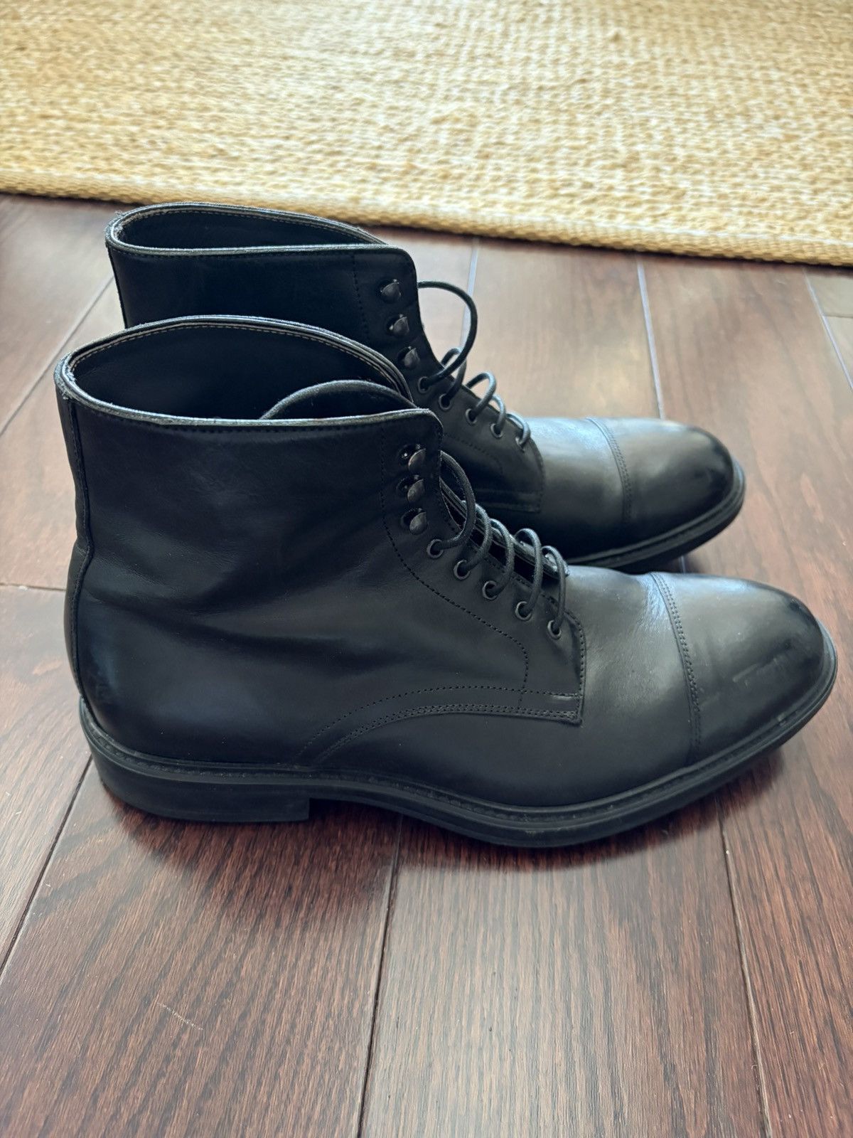 To Boot New York Major Black Captoe Lace Boot Size US 9.5 / EU 42-43 - 1 Thumbnail