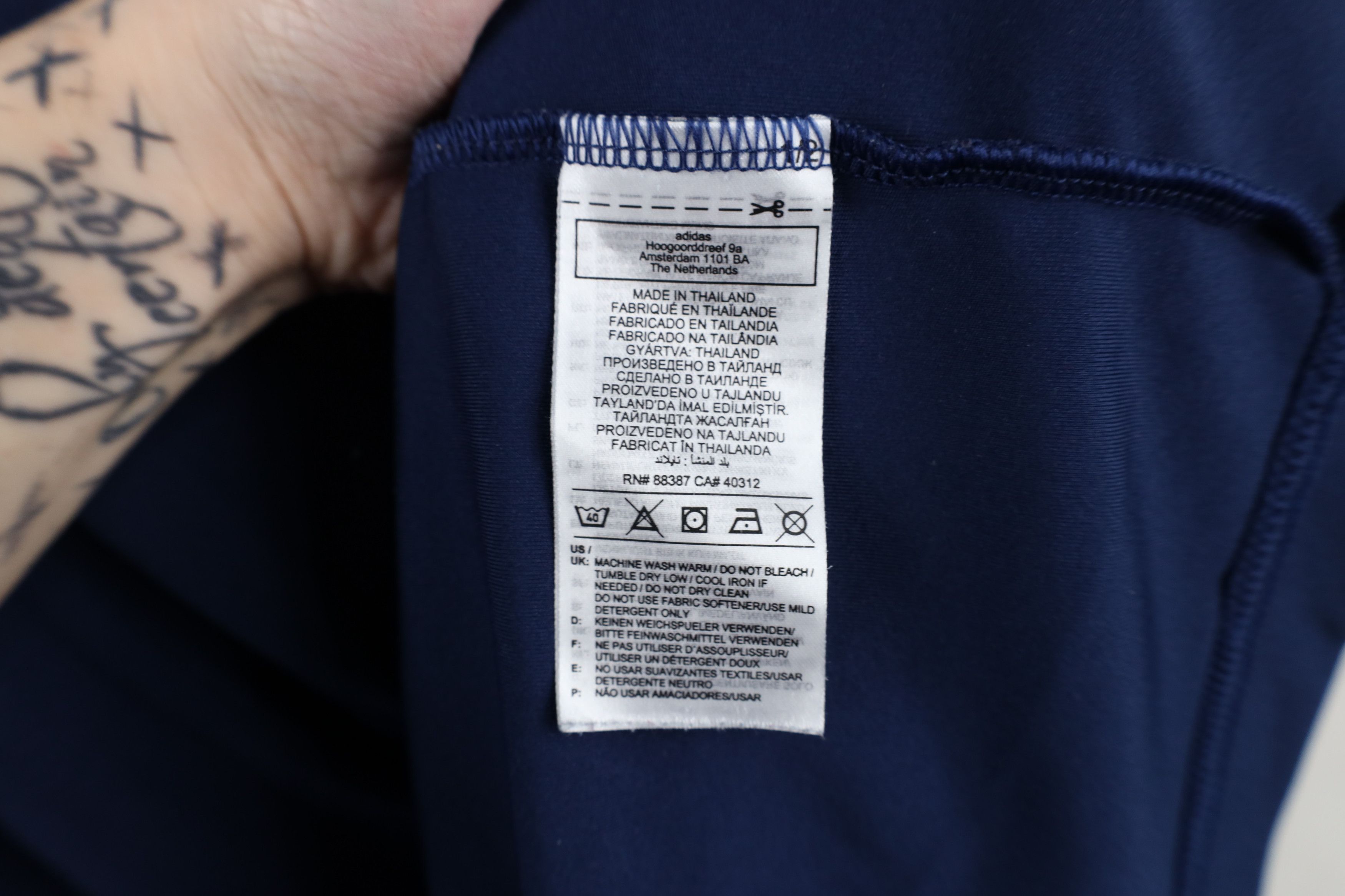 Adidas × Vintage Adidas Aeroready Tank Top T-Shirt Navy Blue Gym Tennis Size US XXL / EU 58 / 5 - 7 Thumbnail