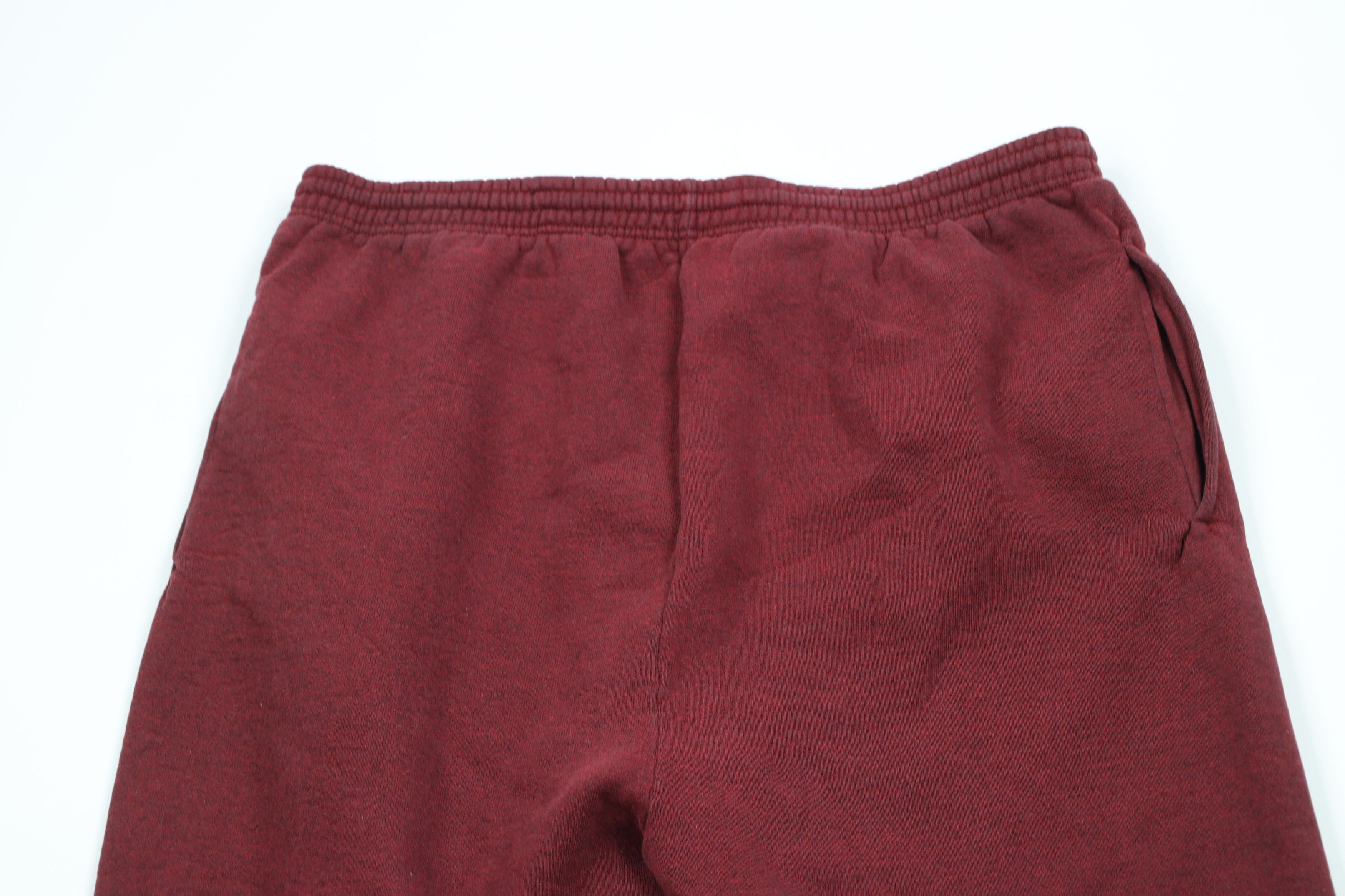 Vintage Vintage 90s Streetwear Heavyweight Sweatpants Joggers Red Size US 38 / EU 54 - 10 Thumbnail