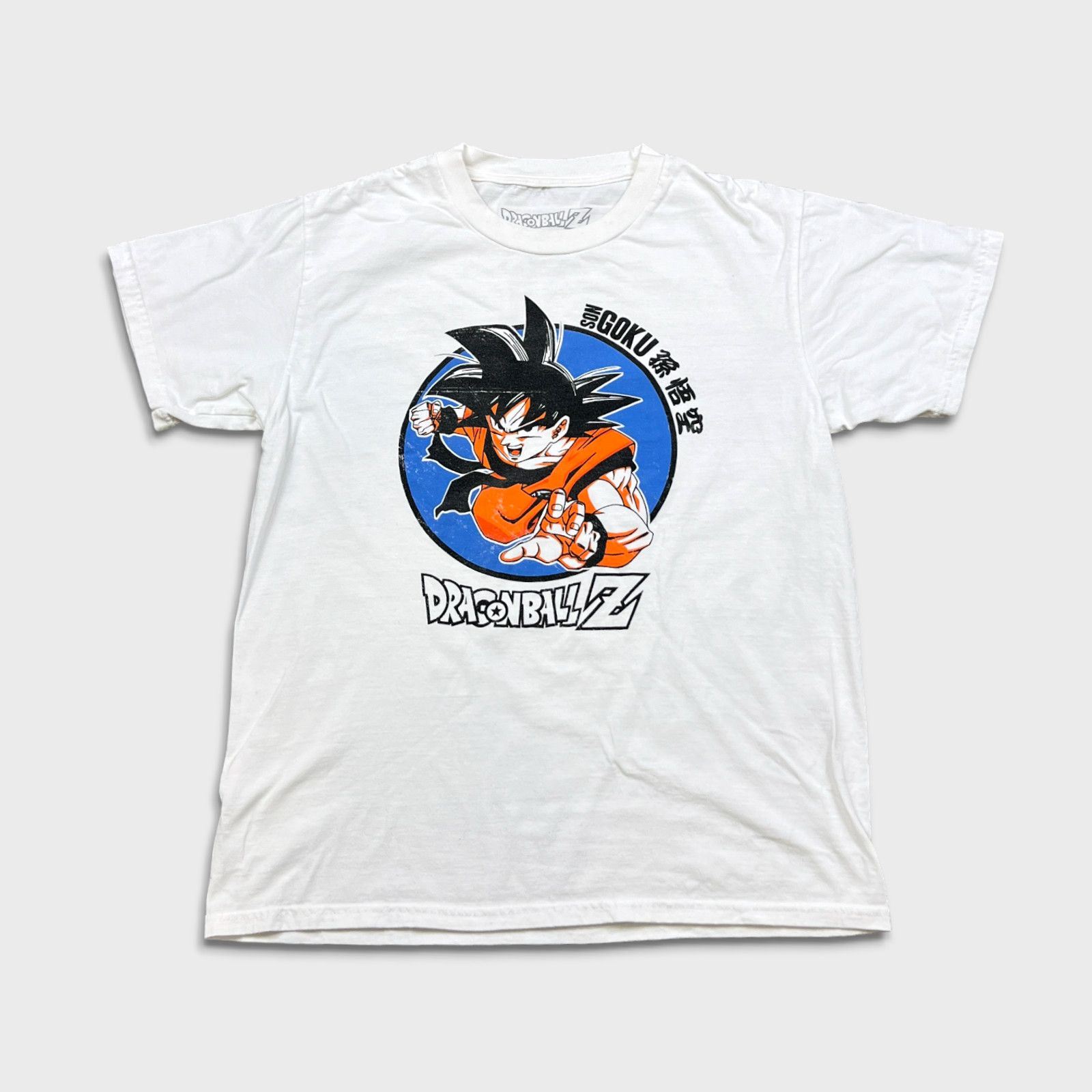 Anime × Cartoon Network × Vintage Vintage Dragon Ball Z Large White Goku Bird Studio Anime Tee Size US L / EU 52-54 / 3 - 1 Thumbnail