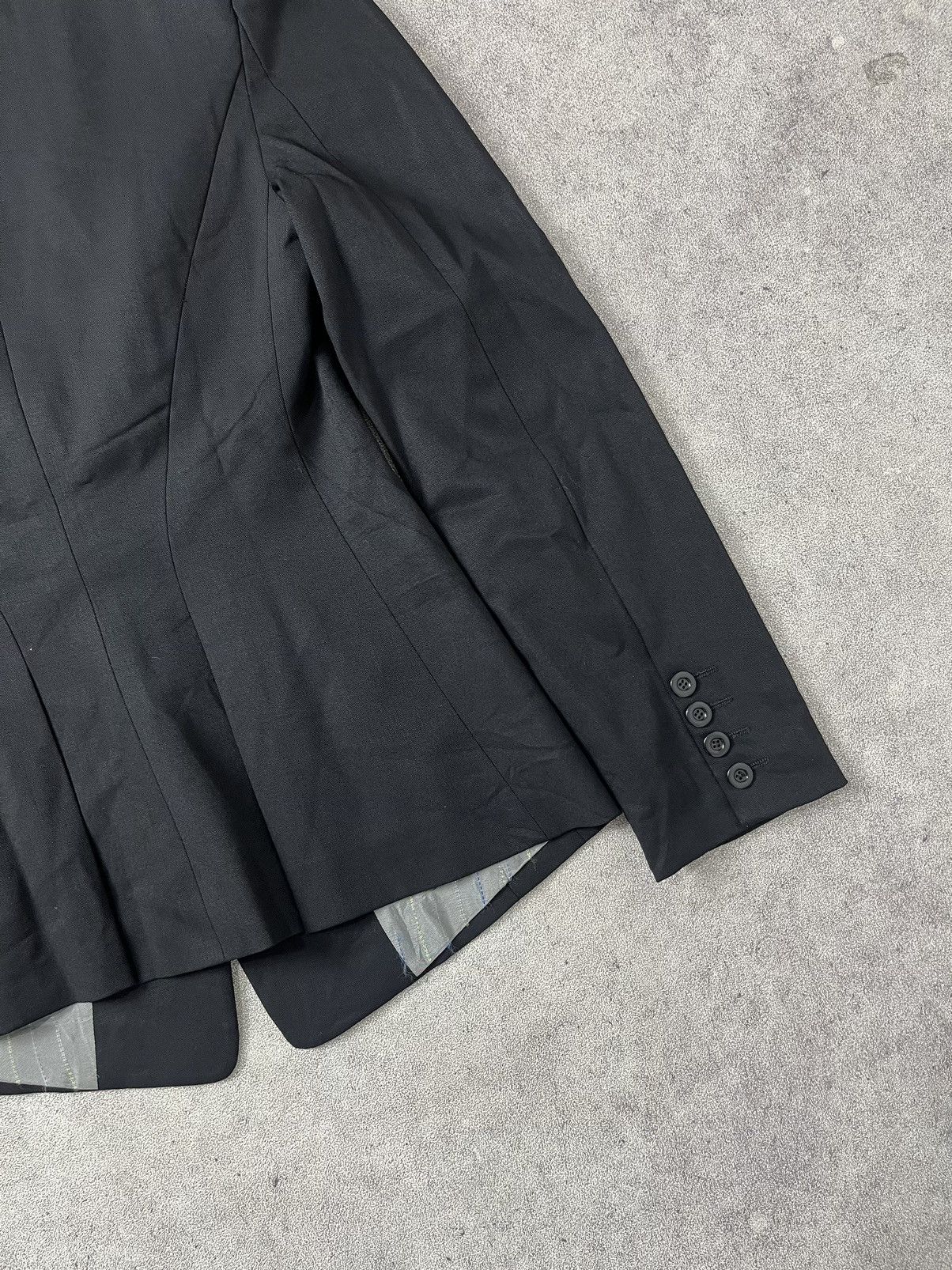Emporio Armani Emporio armani black wool jacket blazer Size M / US 6-8 / IT 42-44 - 12 Thumbnail