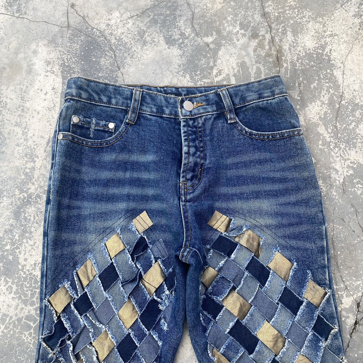 If Six Was Nine × Japanese Brand ANZUER JAPAN Braided Flare Size US 27 - 11 Thumbnail