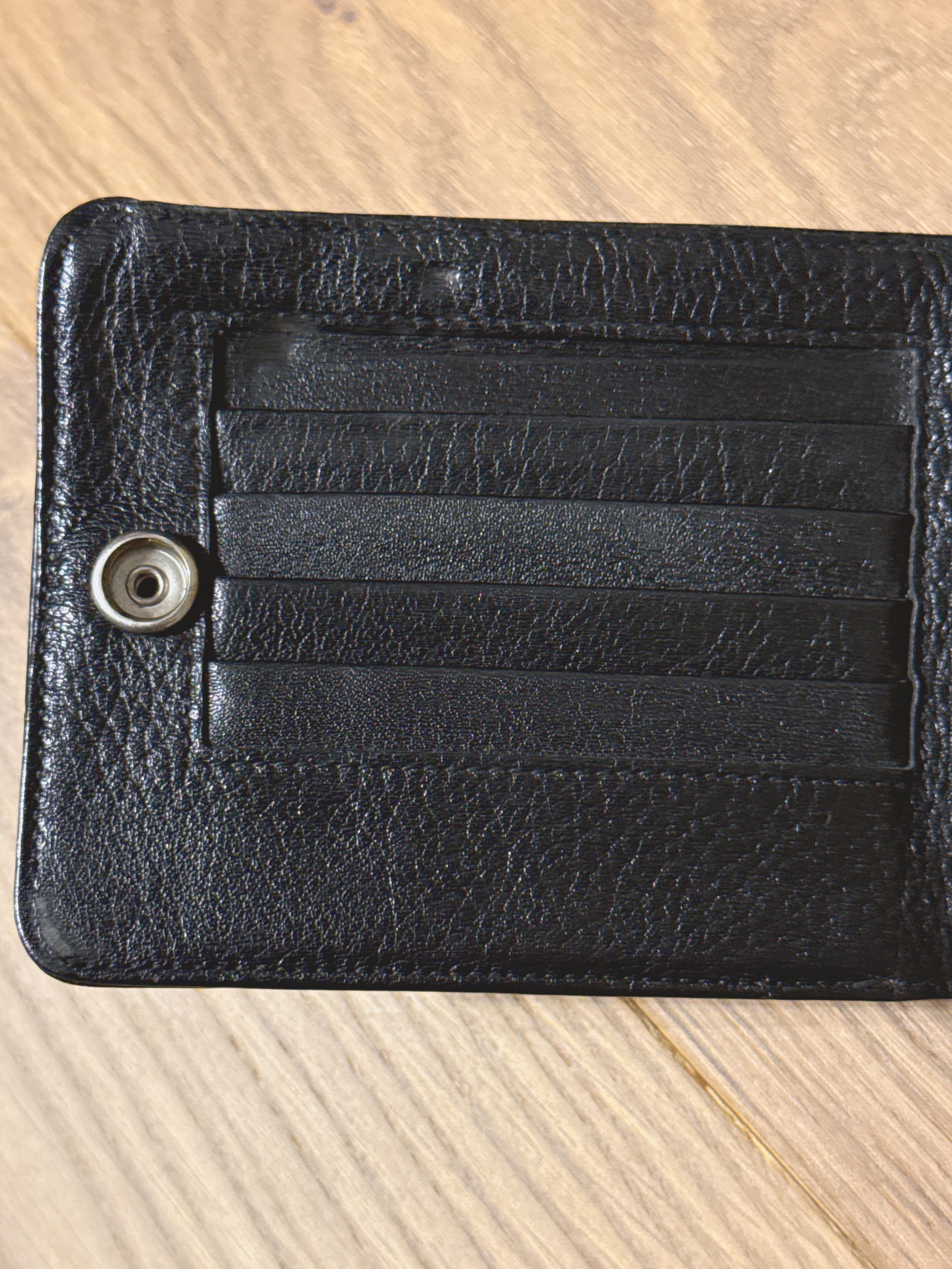 Chrome Hearts Rare Chrome hearts Black Alligator Leather Wallet Size ONE SIZE - 8 Thumbnail