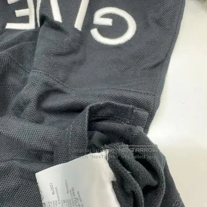 Givenchy Givenchy Inverted Letter Embroidered Cotton Polo Shirt. Size US XS / EU 42 / 0 - 4 Thumbnail