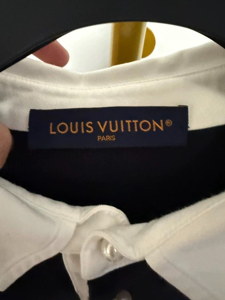 Louis Vuitton Louis Vuitton24 new feidong pearl button short sleeves 2502 Size US XL / EU 56 / 4 - 4 Thumbnail