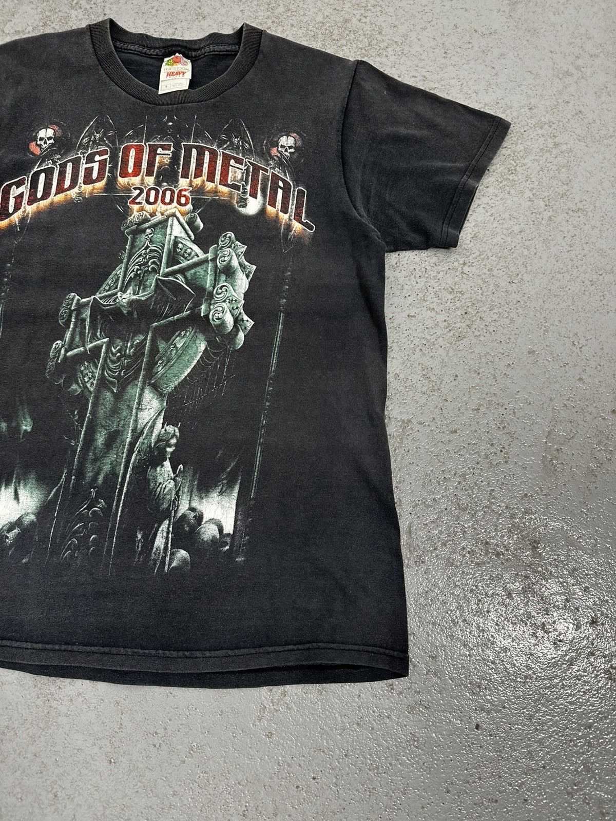 Band Tees Vintage 2006 Gods Of Metal Iron Maiden Deftones Korn T-Shirt Size US S / EU 44-46 / 1 - 6 Thumbnail