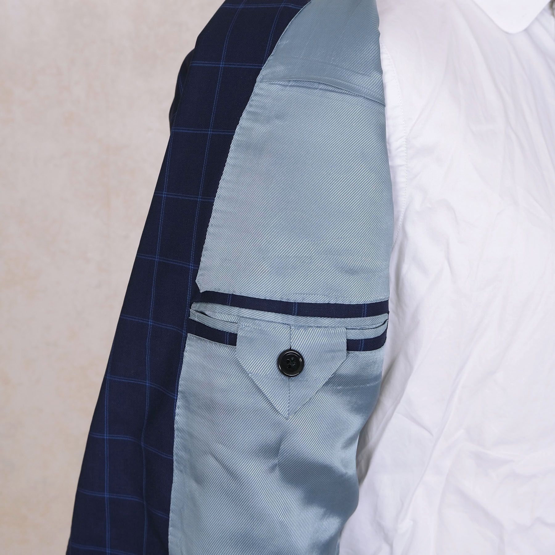 Other Giovanni Mattina, Blue blazer, Size 50, Bespoke, Napoli Size 40R - 6 Thumbnail