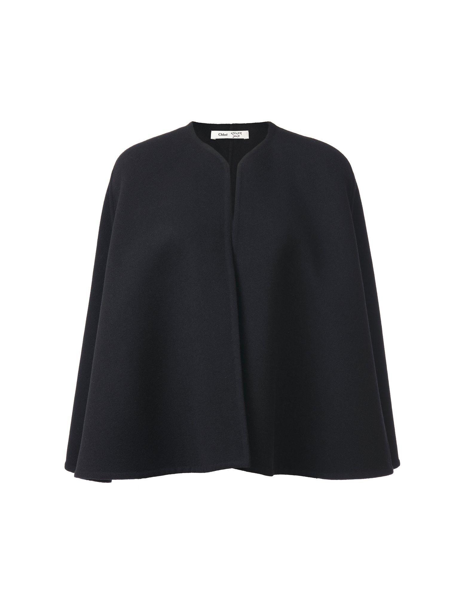 o1loc1c0325 CHC24 Coat in Black