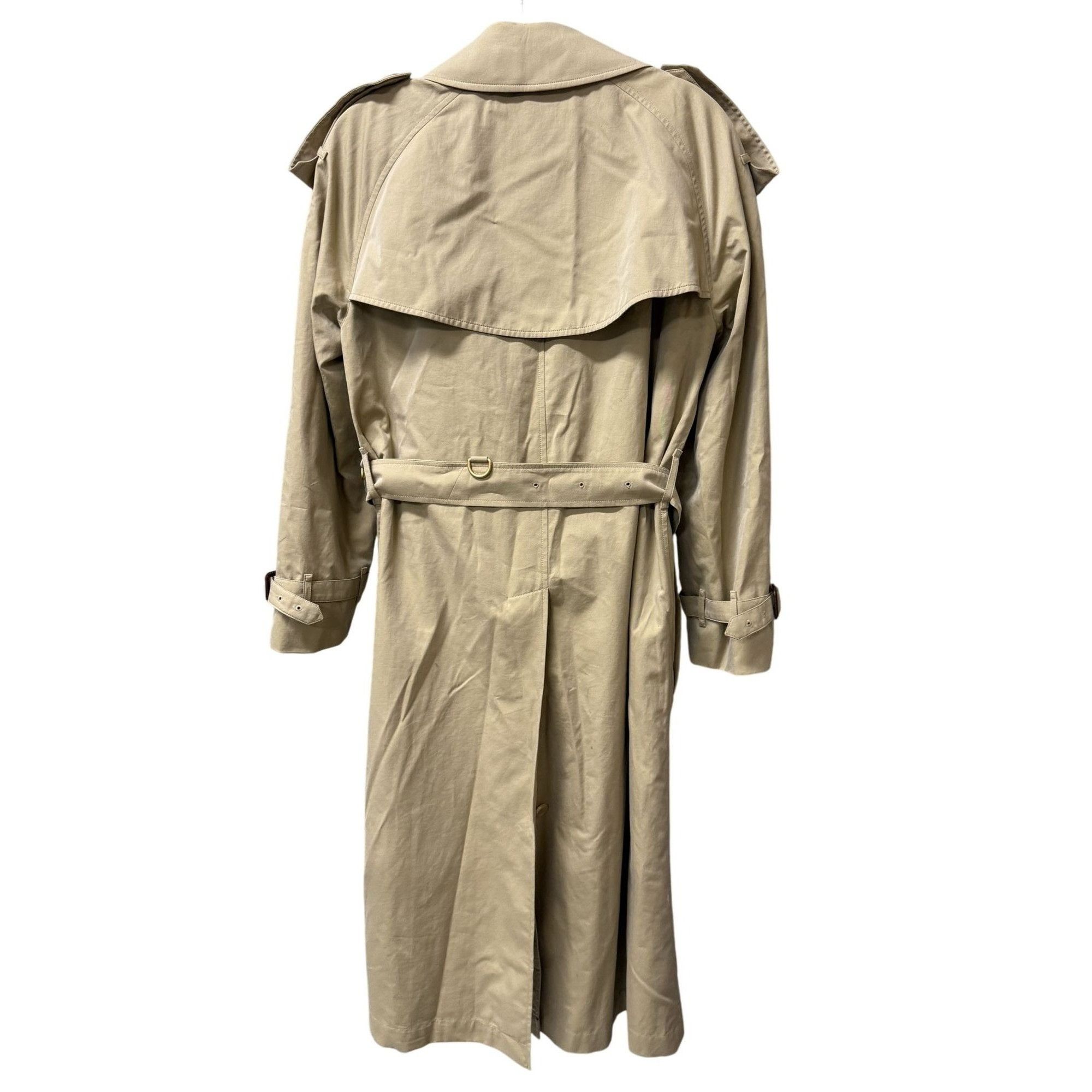 Burberry Burberry The Westminster Long Trench Coat Beige Cotton Women Size XS / US 0-2 / IT 36-38 - 2 Thumbnail