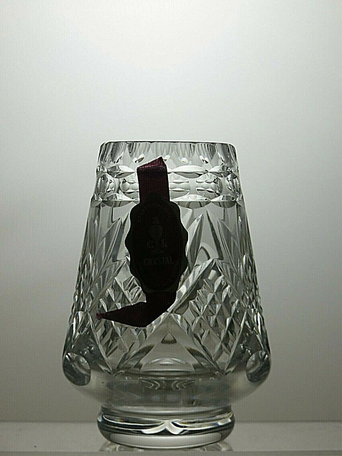 Other Staffordshire Cut Glass Crystal Vase 4 3/4" - Boxed Size ONE SIZE - 2 Thumbnail