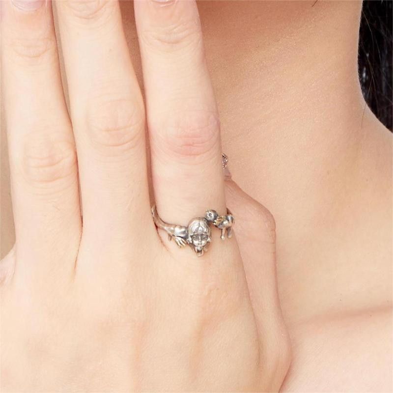 Jewelry New Trend Jewelry Rings Open Size Chrome Ring (Size 7-13) Size ONE SIZE - 3 Thumbnail