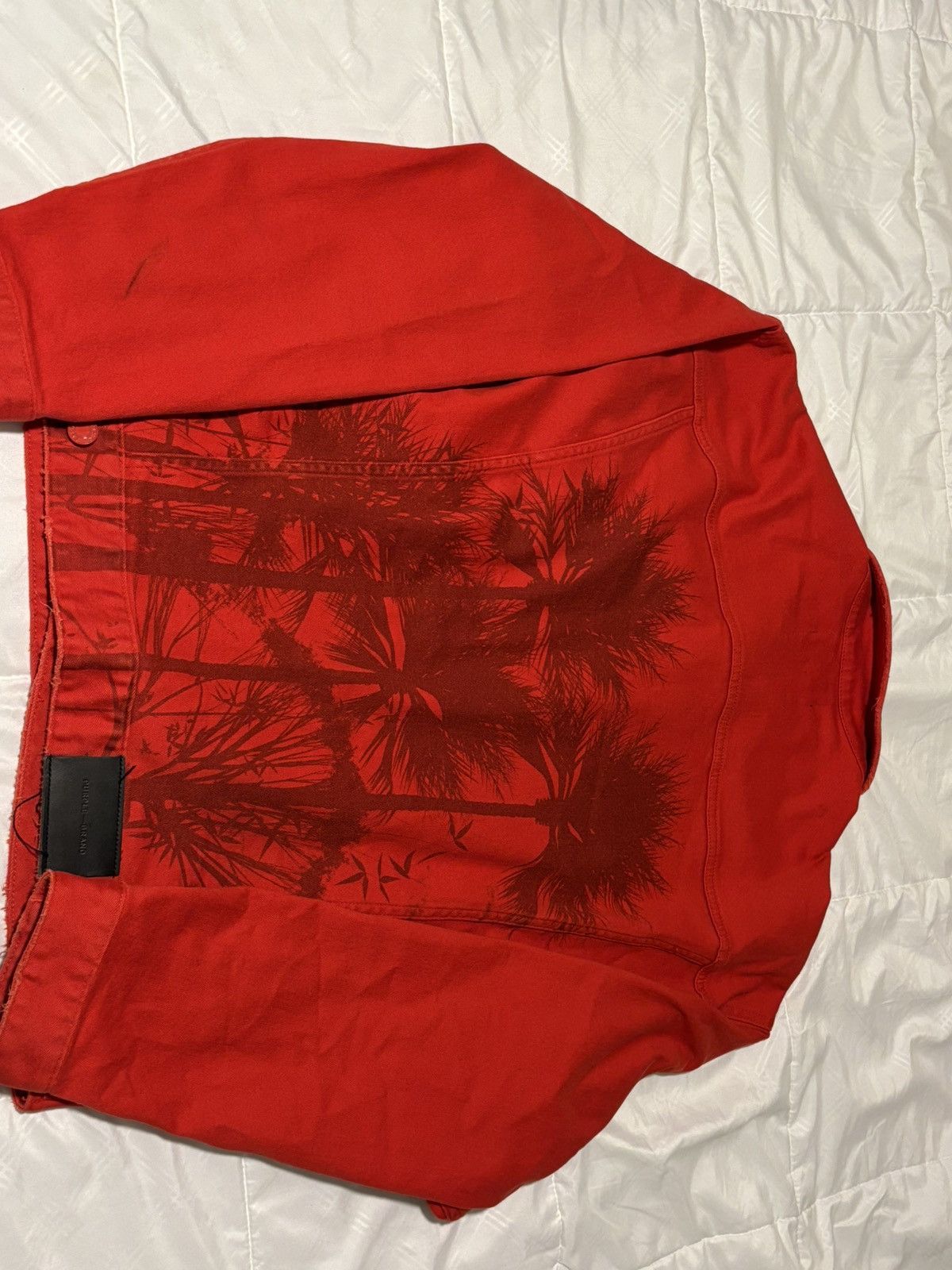 Purple Brand Purple brand Red denim jacket Size US M / EU 48-50 / 2 - 3 Thumbnail