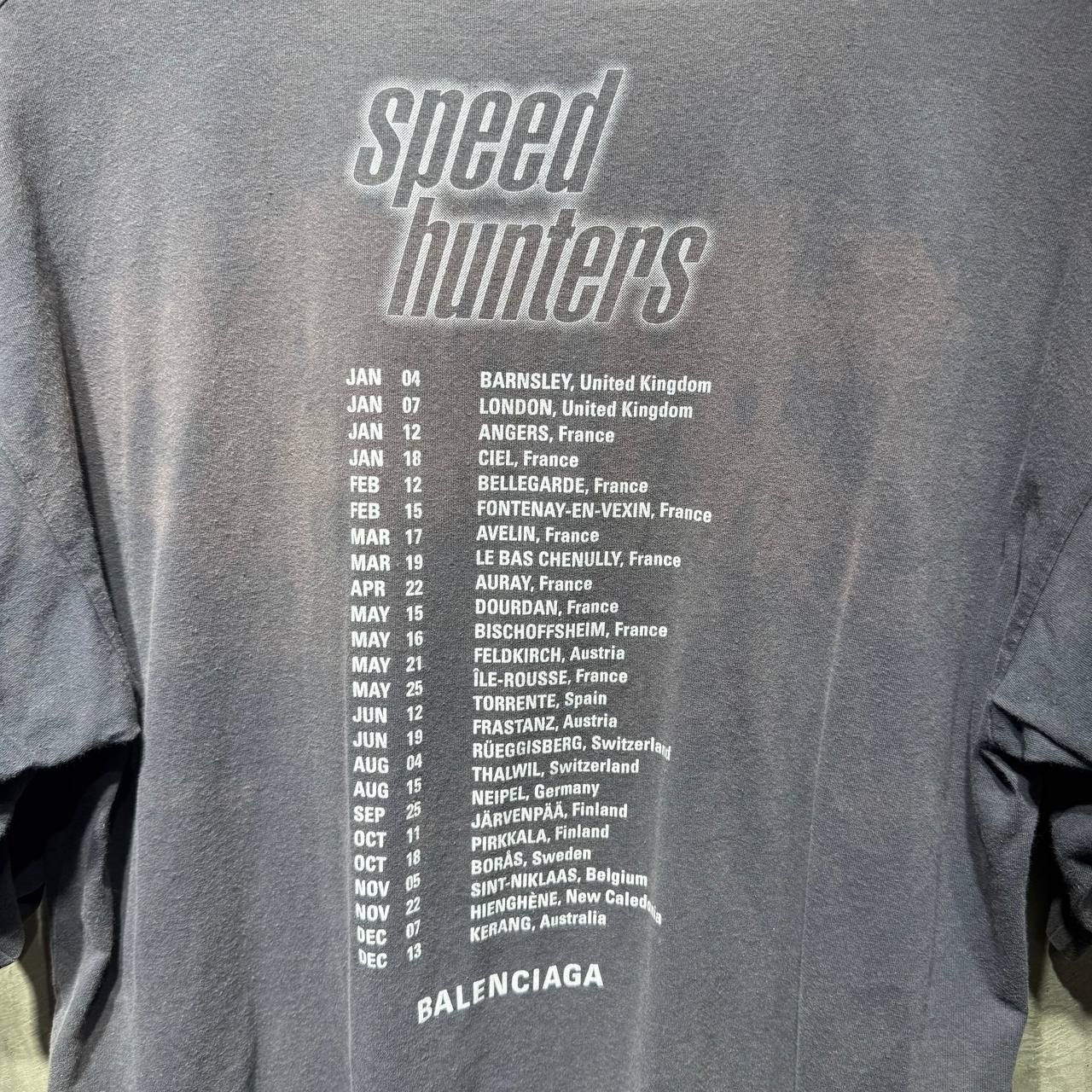 Balenciaga Balenciaga AW19 Speed Hunters tee Size US L / EU 52-54 / 3 - 16 Thumbnail