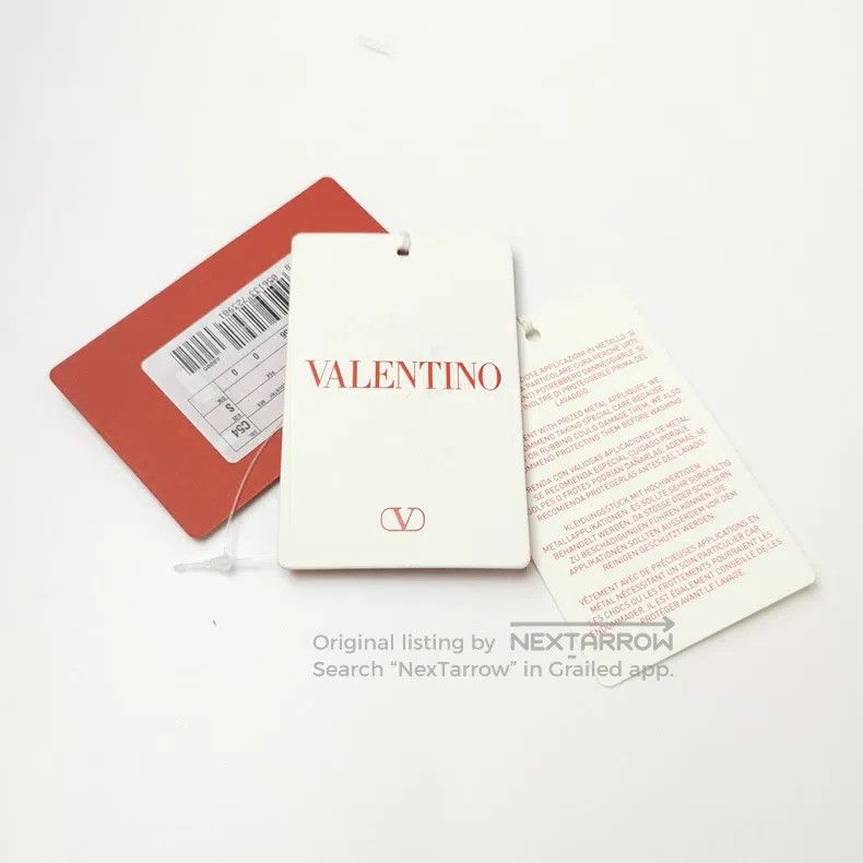 Valentino Valentino Wool-blend contrast crewneck knit Size S / US 4 / IT 40 - 4 Thumbnail