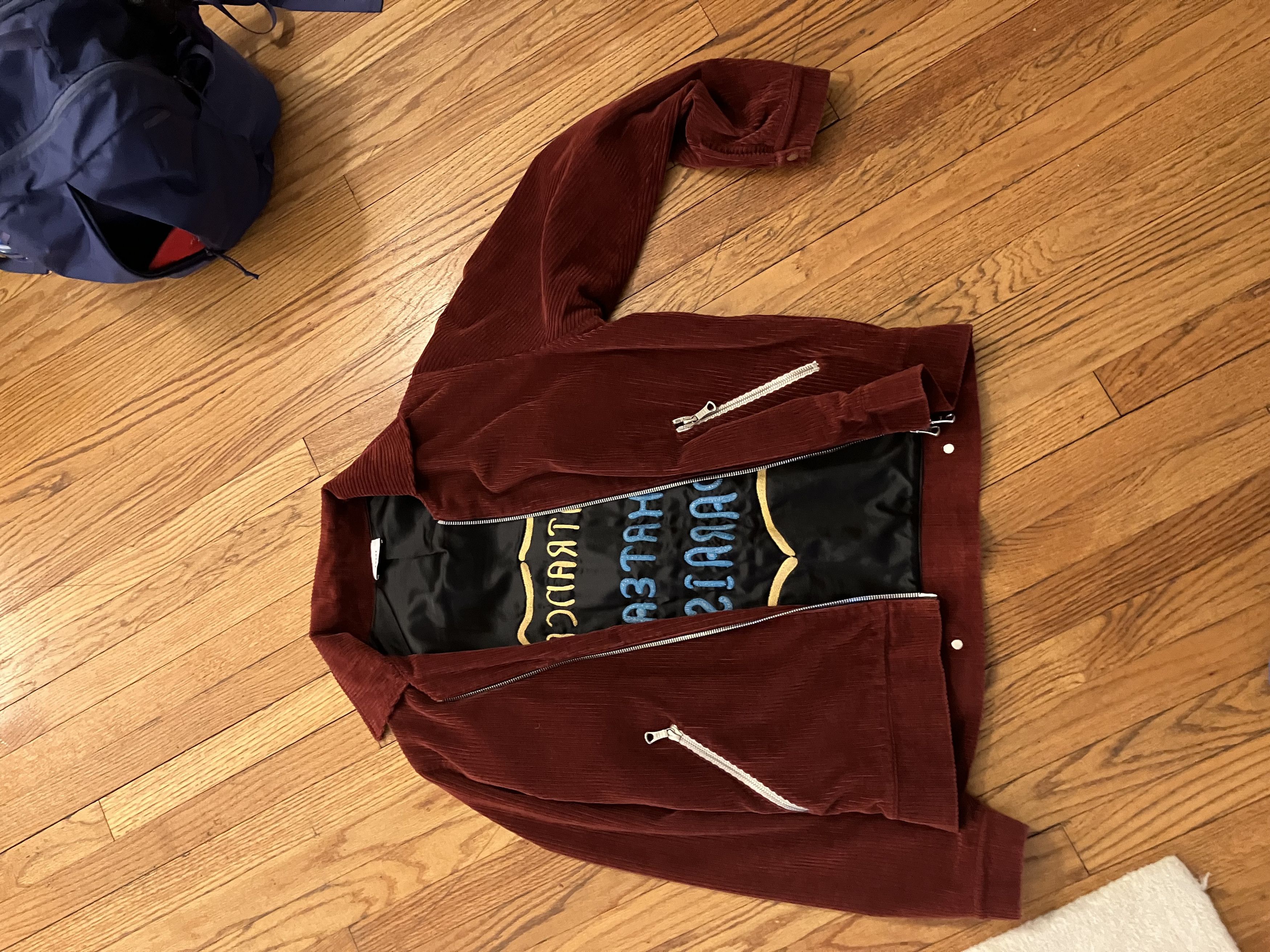 Rhude Rhude Chateau Paraiso corduroy jacket GRAIL red size small Size US S / EU 44-46 / 1 - 5 Thumbnail