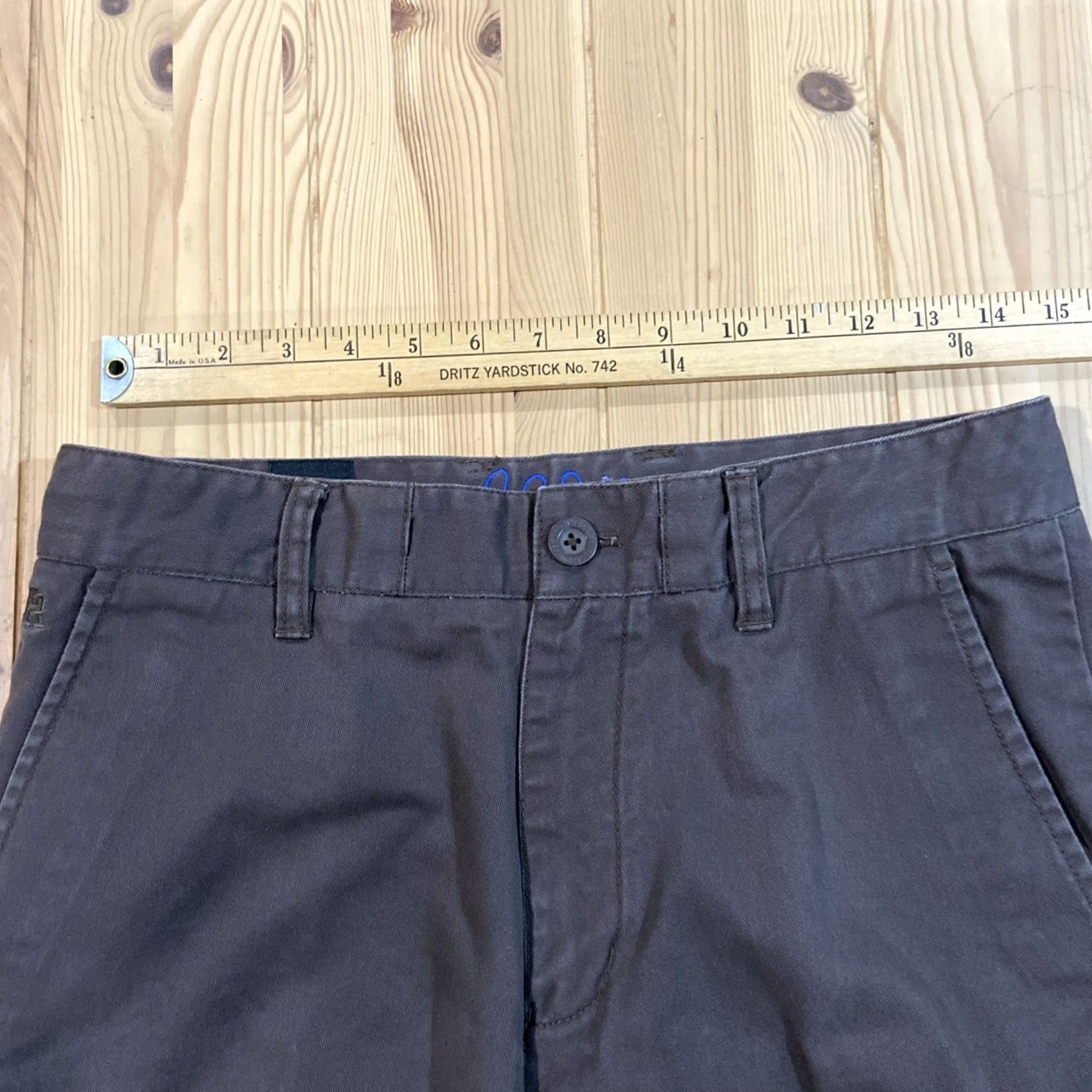 Nike Nike SB Pants Mens 30 Brown Chino Stretch Cotton Casual Straight Leg Logo Pockets 30 Inseam Regular Rise Mid Vintage No Size US 30 / EU 46 - 3 Thumbnail
