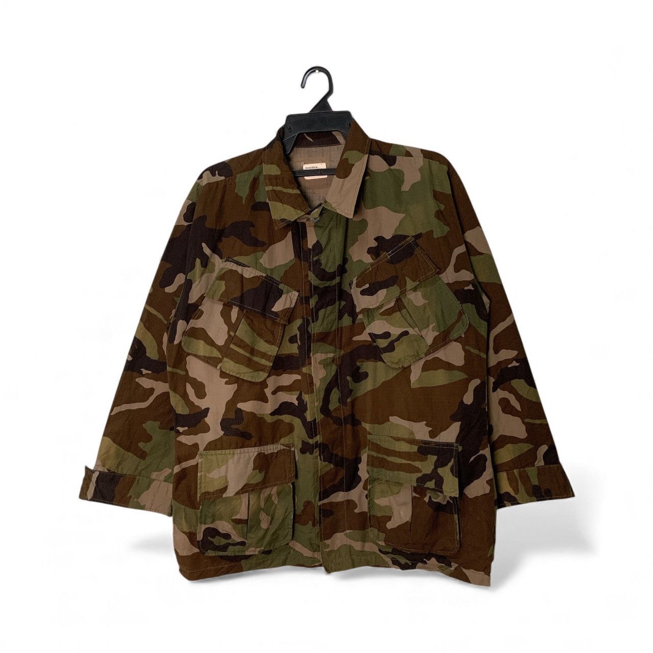 Other Rare Vintage U.S. Army Woodland Camouflage M-65 Field Jacket Size US M / EU 48-50 / 2 - 1 Thumbnail