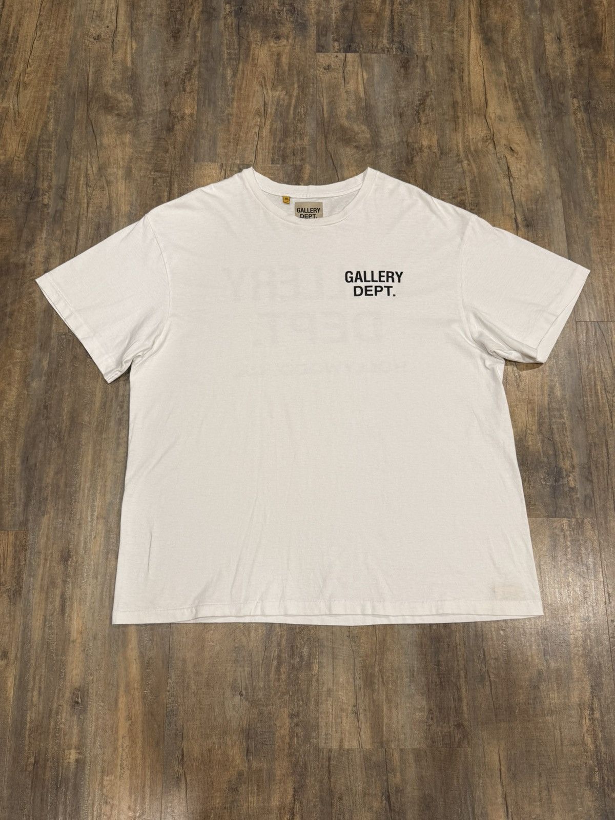 Gallery Dept. RARE Gallery Dept Souvenir Logo White Tee Hollywood Size US XL / EU 56 / 4 - 2 Thumbnail