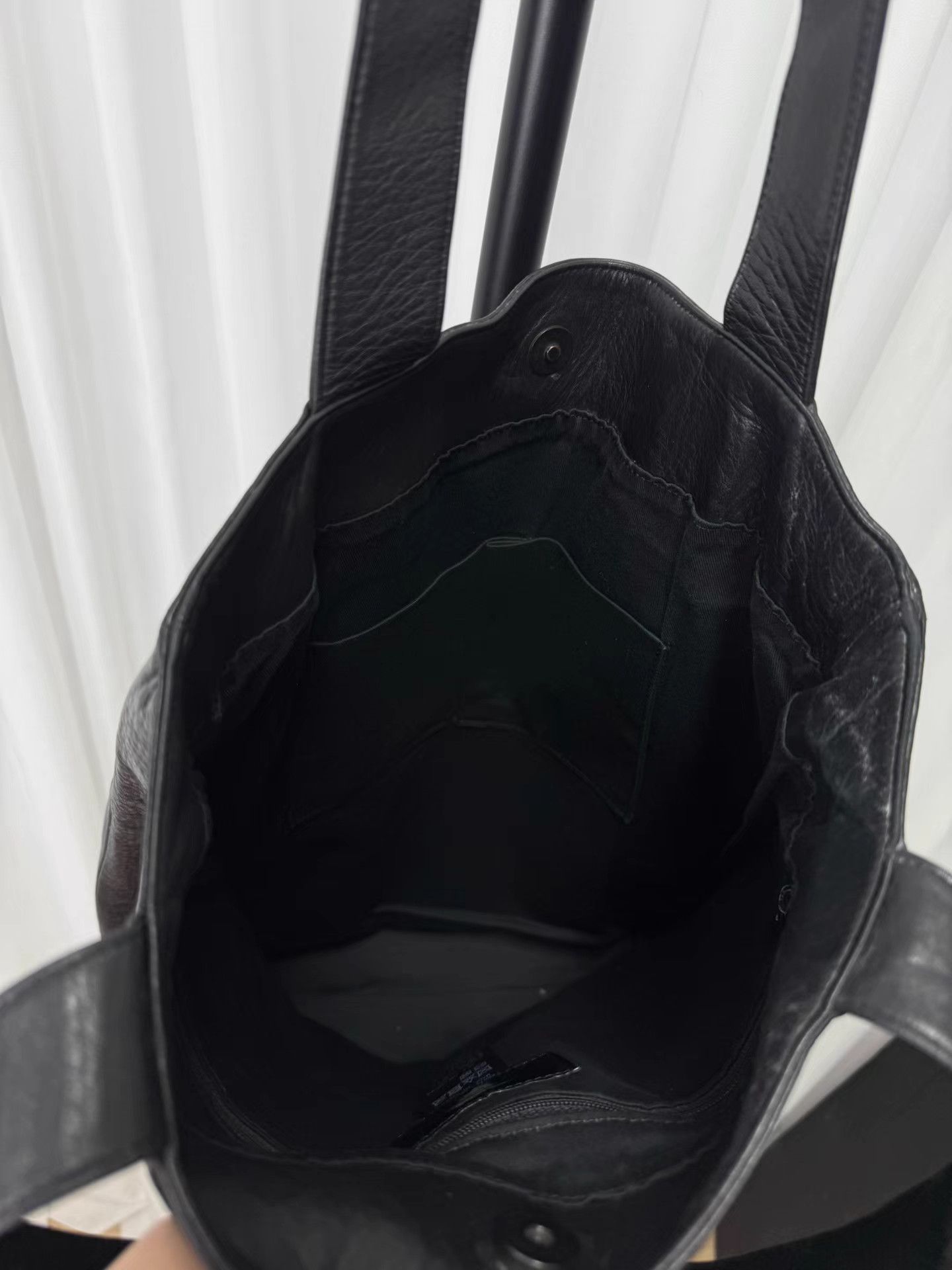Yohji Yamamoto Yohji Yamamoto Discord Gold Frame Leather Bag K20 Size ONE SIZE - 6 Thumbnail